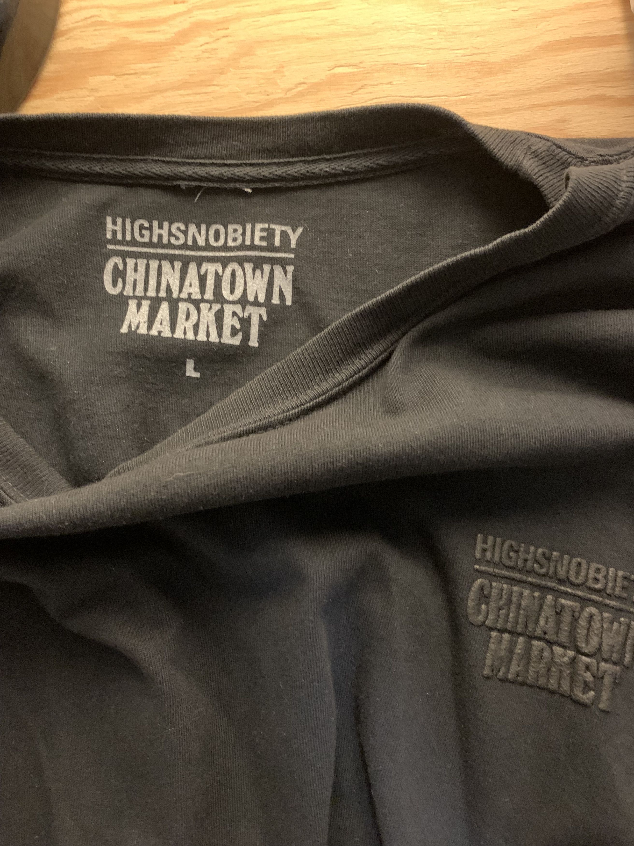 Highsnobiety Highsnobiety x Chinatown Market logo t-shirt Size US M / EU 48-50 / 2 - 5 Thumbnail