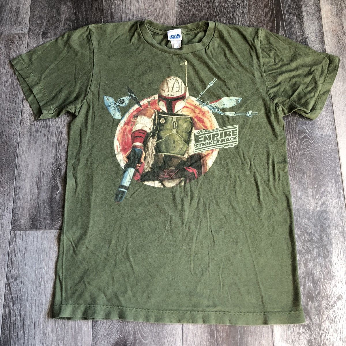 Star Wars Vintage 00s Star Wars The Empire Strikes Back Boba Fett Tee Size US S / EU 44-46 / 1 - 1 Thumbnail