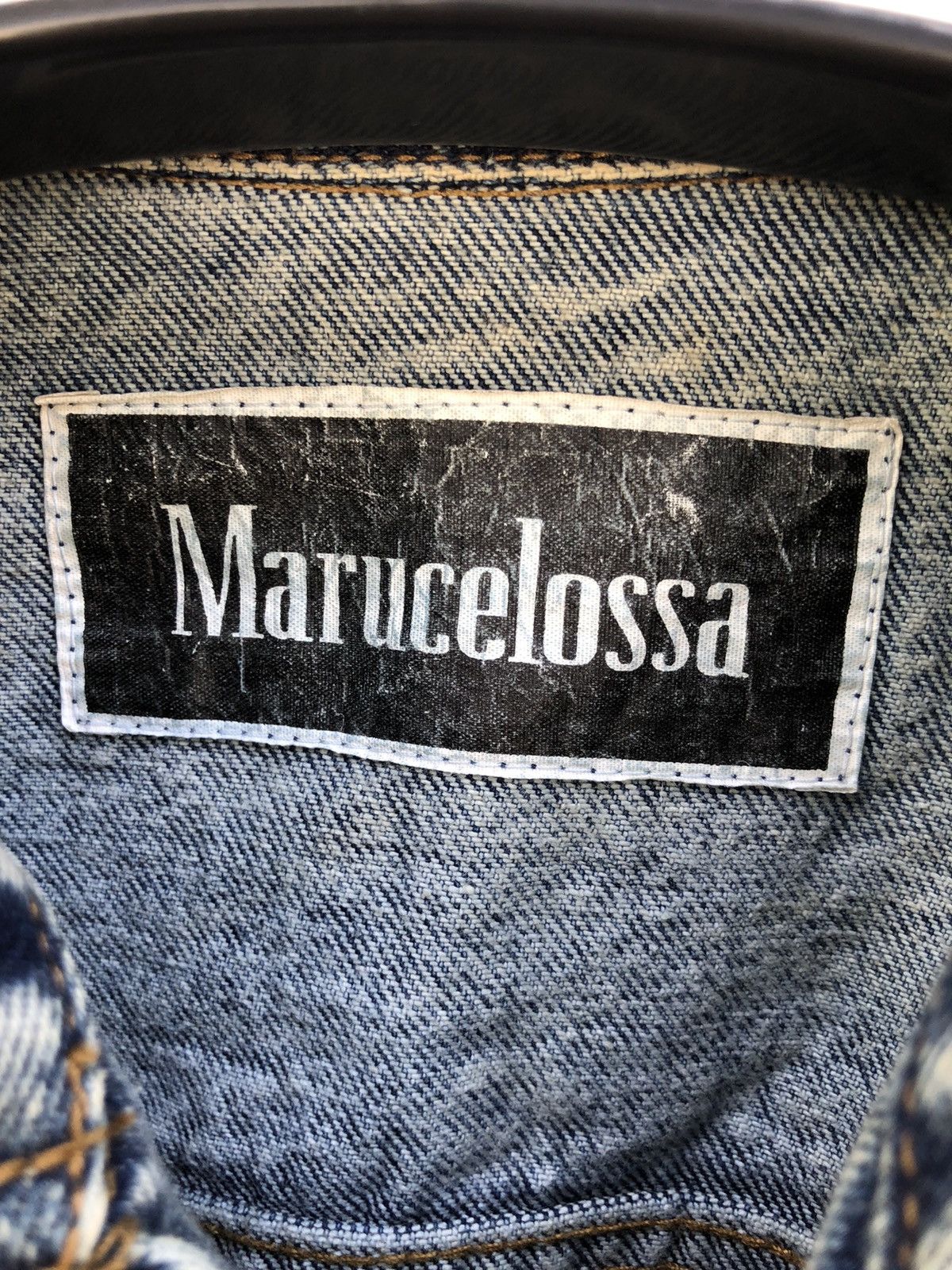 Vintage Vintage Merucelossa Denim Jacket Size US S / EU 44-46 / 1 - 4 Thumbnail