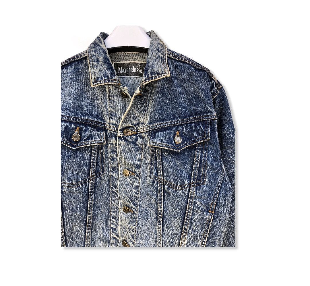 Vintage Vintage Merucelossa Denim Jacket Size US S / EU 44-46 / 1 - 2 Thumbnail