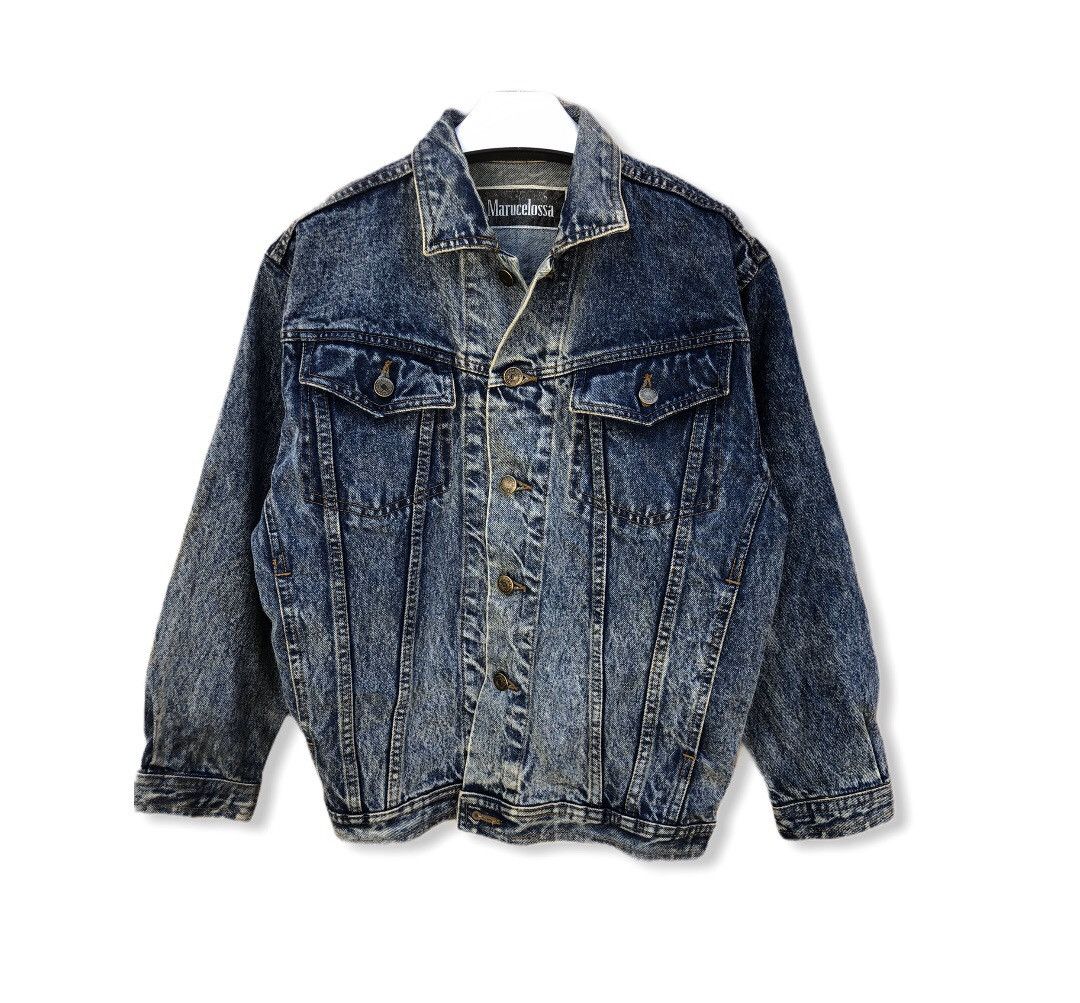 Vintage Vintage Merucelossa Denim Jacket Size US S / EU 44-46 / 1 - 1 Thumbnail