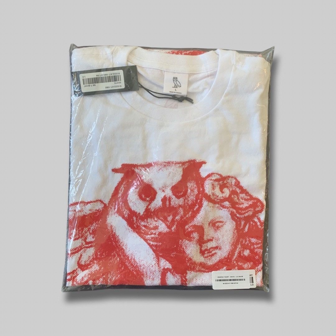 Drake OVO CHERUB CUPID OWL T-SHIRT TEE Size US S / EU 44-46 / 1 - 3 Thumbnail