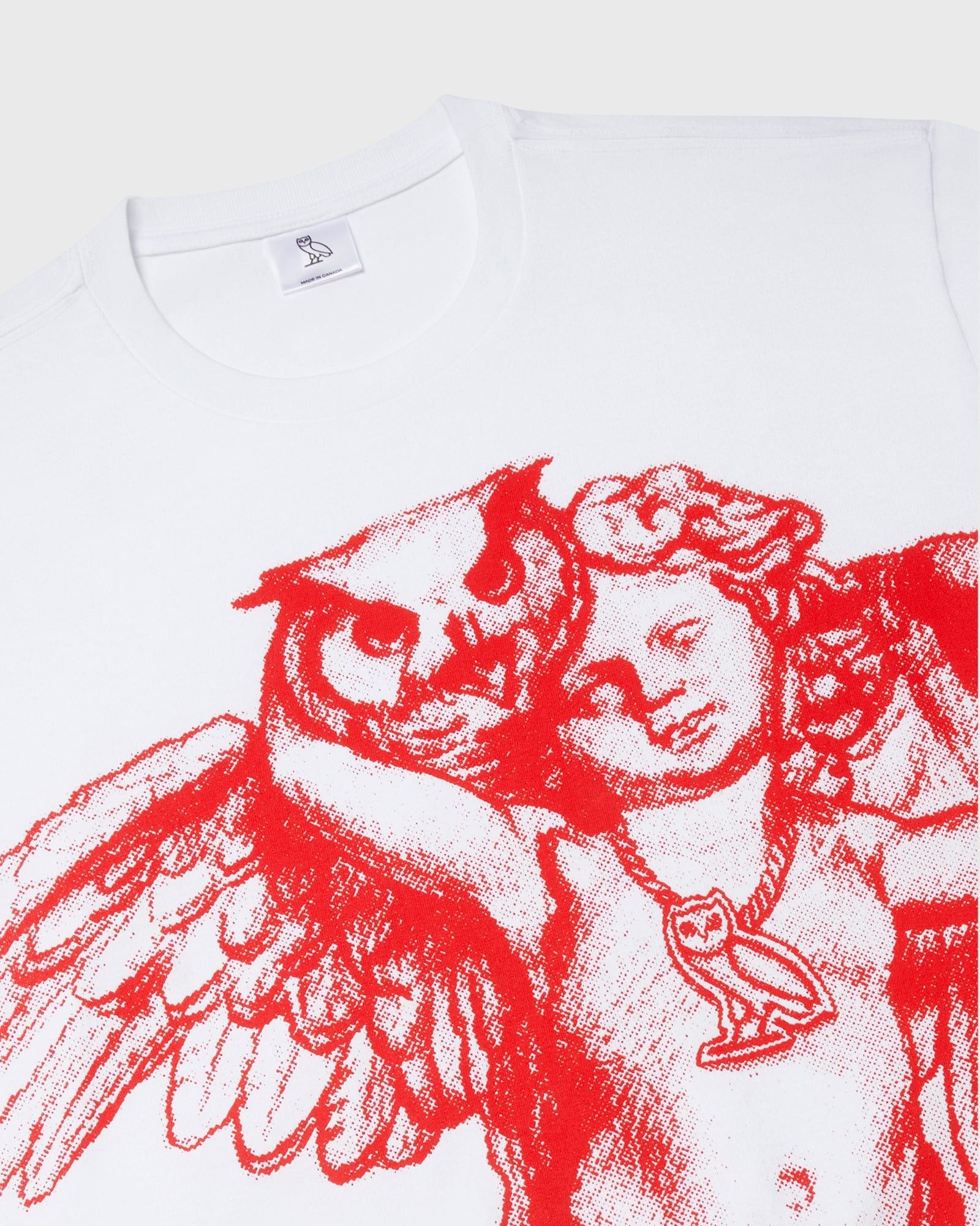 Drake OVO CHERUB CUPID OWL T-SHIRT TEE Size US S / EU 44-46 / 1 - 6 Thumbnail