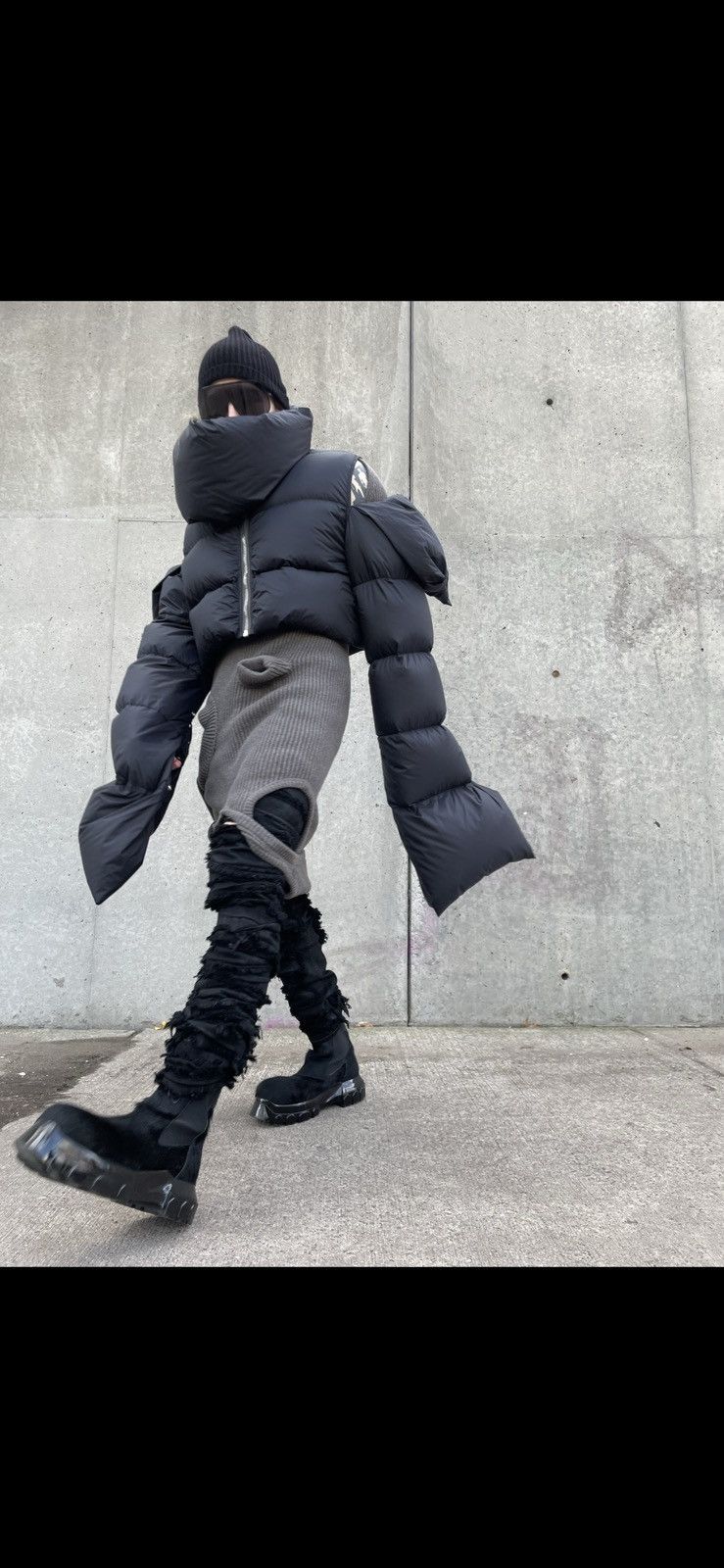 Rick Owens Rick Owens Gethsemane Cropped Puffer 48 Size US M / EU 48-50 / 2 - 8 Thumbnail