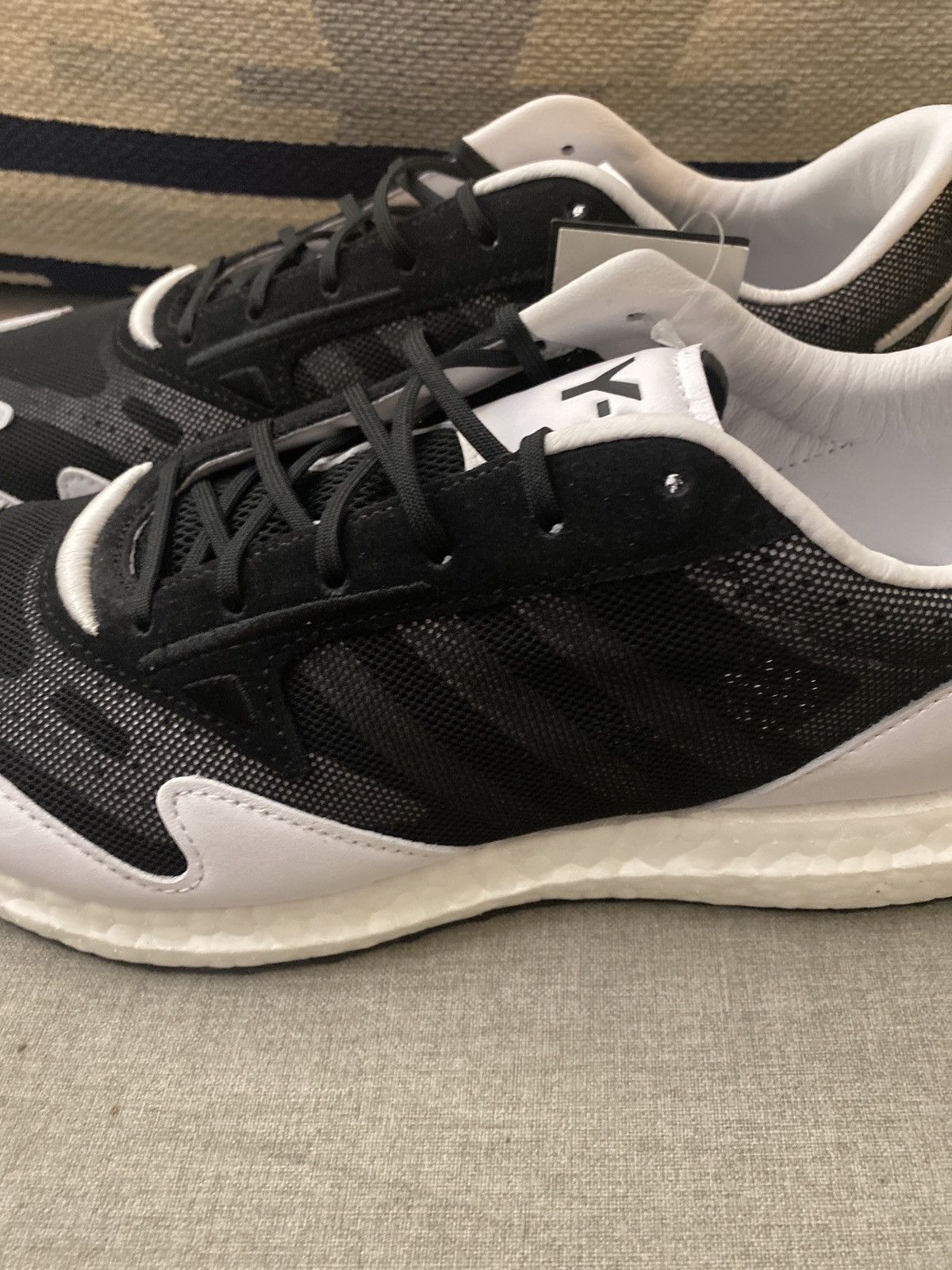Y-3 Adidas by Yohji Yamamoto Rhisu run FX7261 black/white