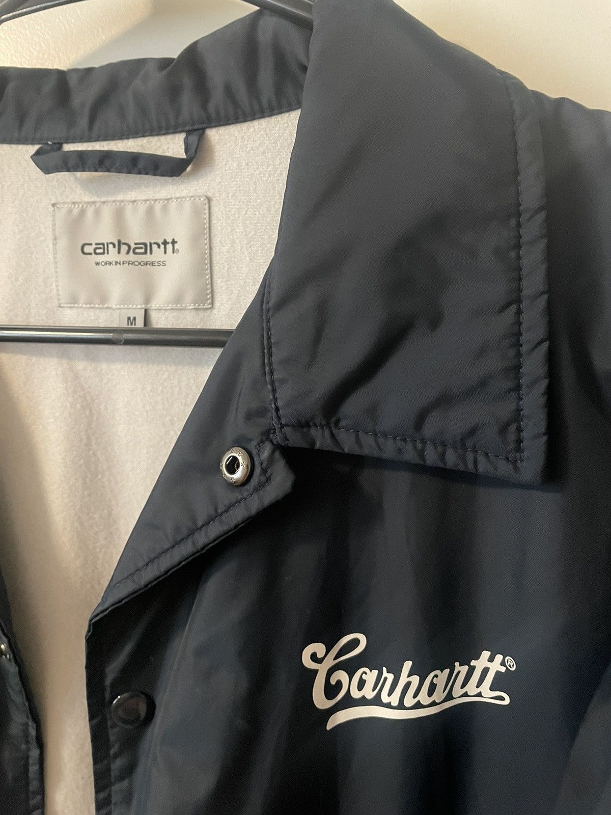 Carhartt Wip Carhartt Navy coach jacket Size US M / EU 48-50 / 2 - 2 Thumbnail