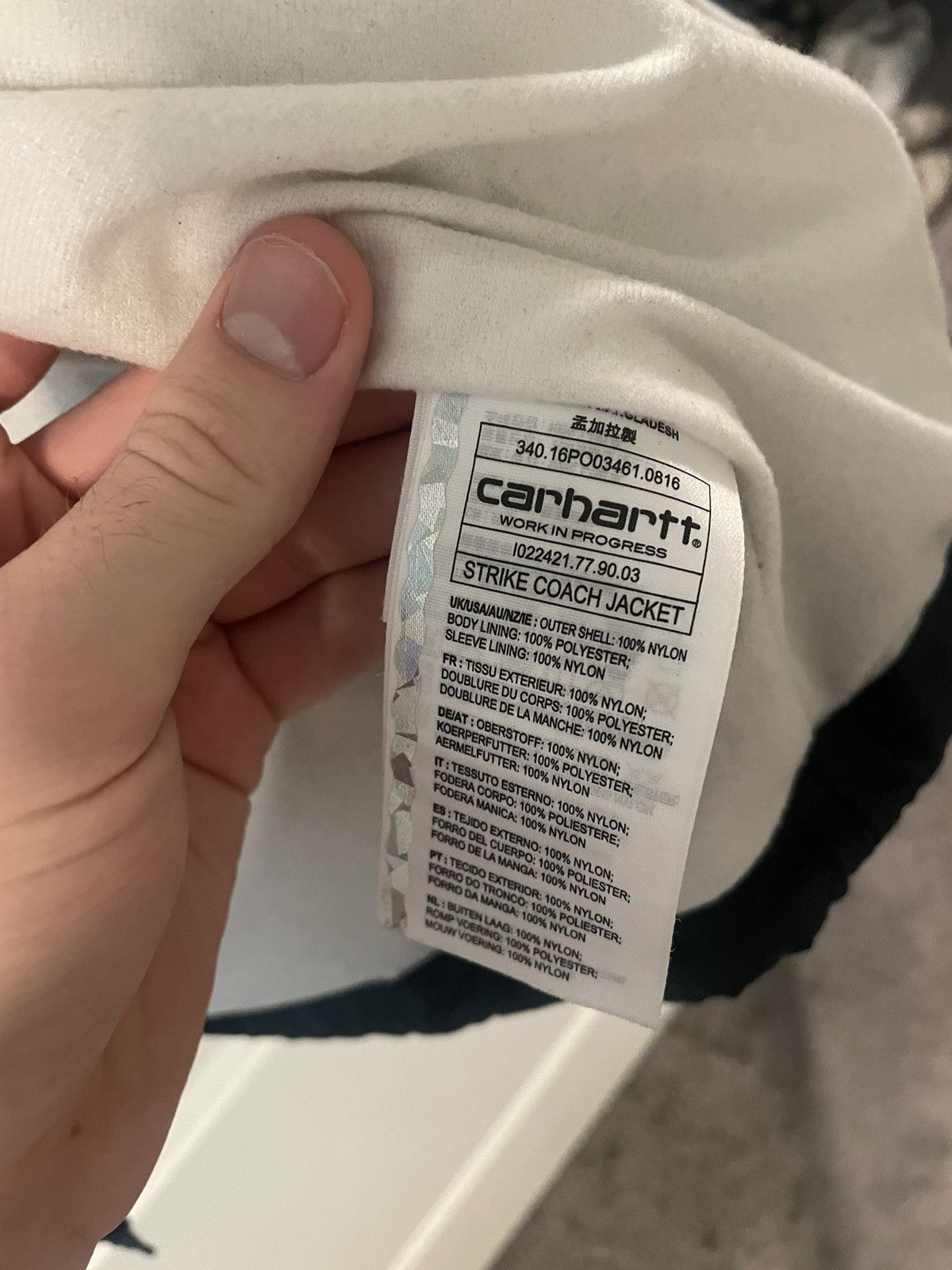 Carhartt Wip Carhartt Navy coach jacket Size US M / EU 48-50 / 2 - 3 Thumbnail