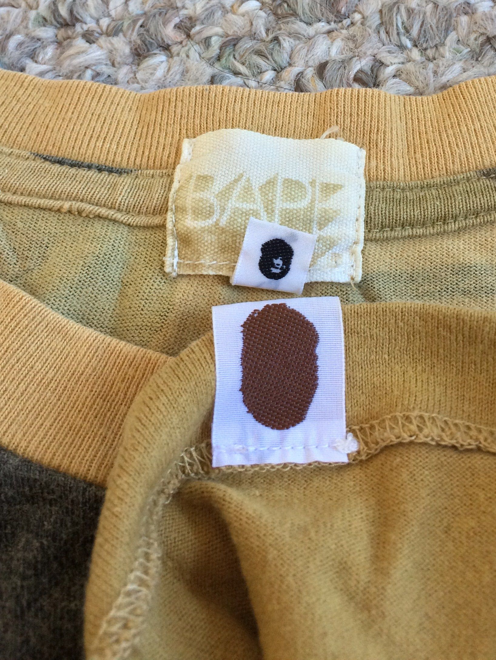 Bape × Kaws F/W 2005 Bape x Kaws 1st Camo Logo Tee Size US M / EU 48-50 / 2 - 4 Thumbnail