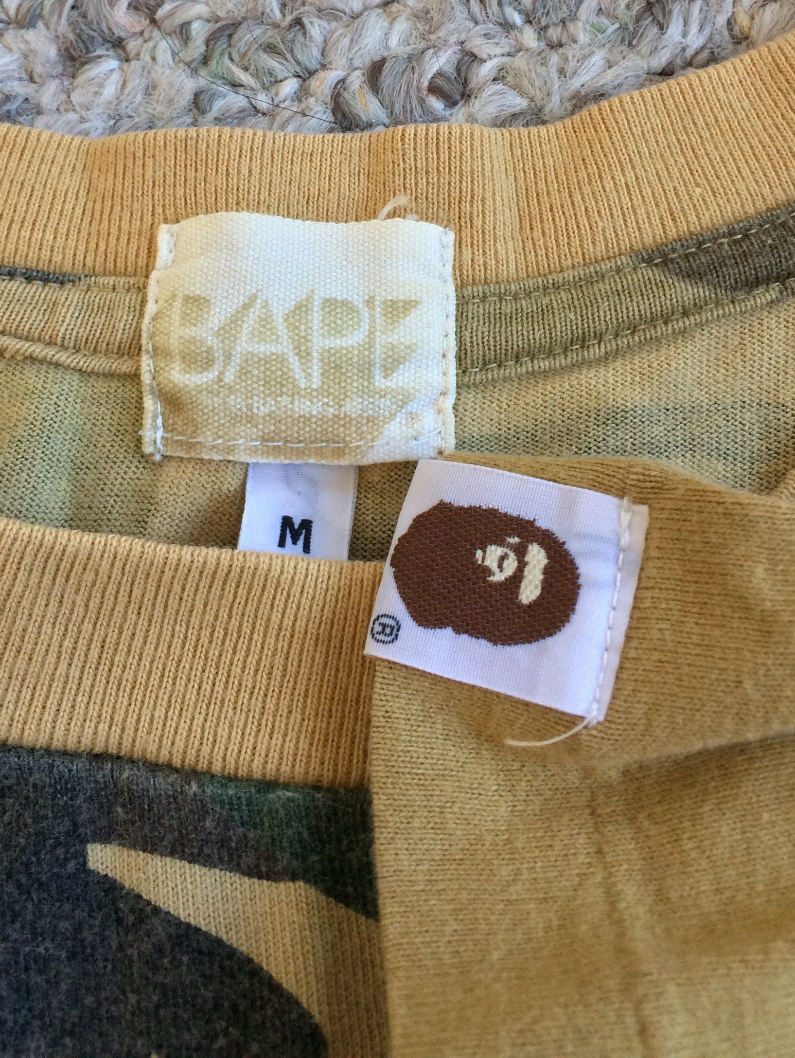 Bape × Kaws F/W 2005 Bape x Kaws 1st Camo Logo Tee Size US M / EU 48-50 / 2 - 3 Thumbnail