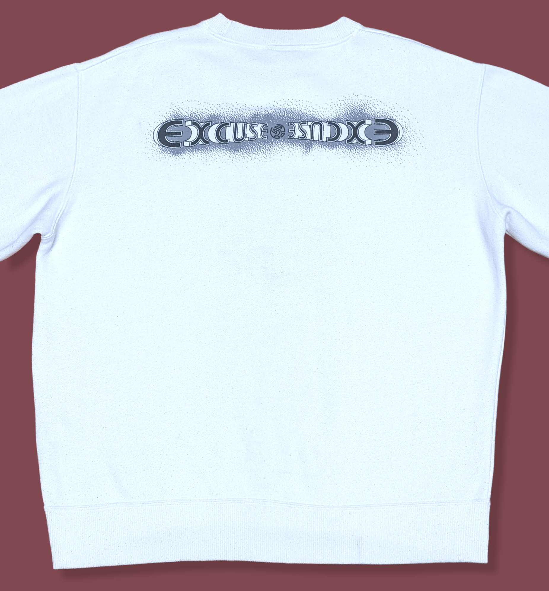 Japanese Brand × Vintage Vintage 90s Japanese Streetwear Excuse Sweatshirt Size US M / EU 48-50 / 2 - 6 Thumbnail