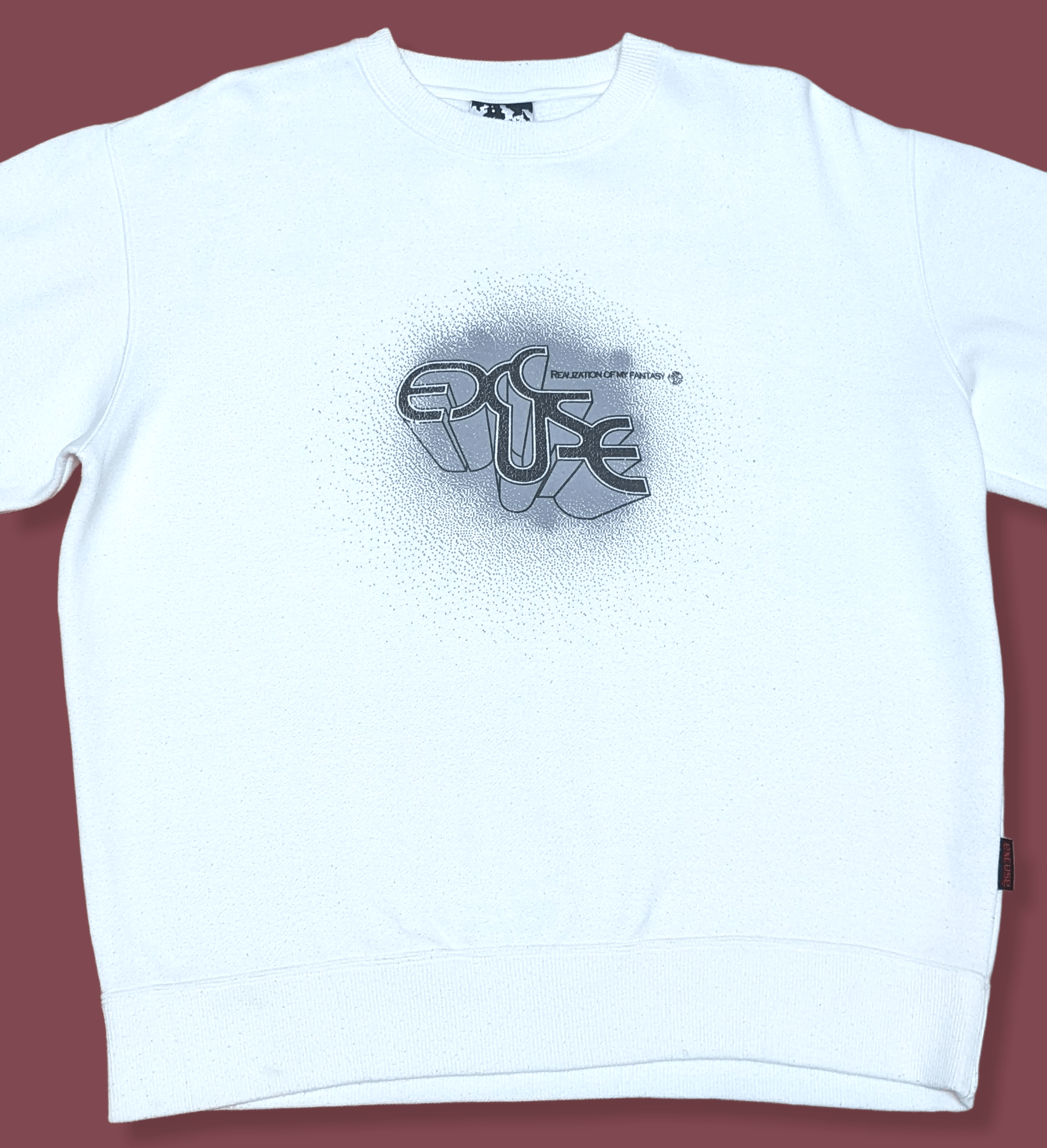 Japanese Brand × Vintage Vintage 90s Japanese Streetwear Excuse Sweatshirt Size US M / EU 48-50 / 2 - 5 Thumbnail