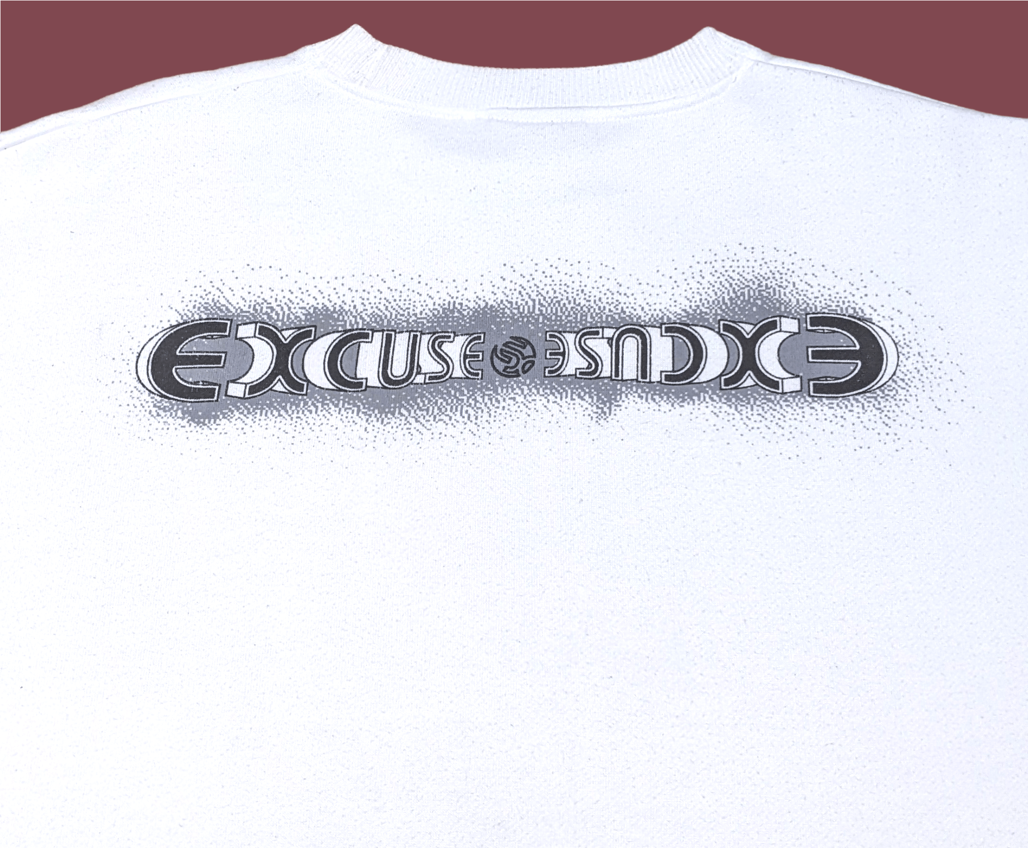 Japanese Brand × Vintage Vintage 90s Japanese Streetwear Excuse Sweatshirt Size US M / EU 48-50 / 2 - 4 Thumbnail