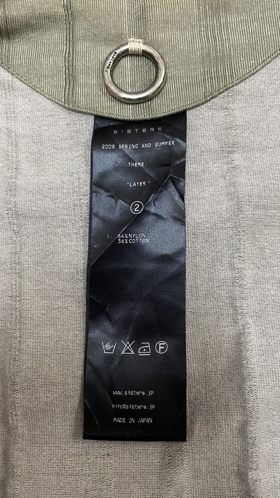 Japanese Brand Japanese Brand Sistere 2009 Spring And Summer Layer Jacket Size US M / EU 48-50 / 2 - 13 Thumbnail