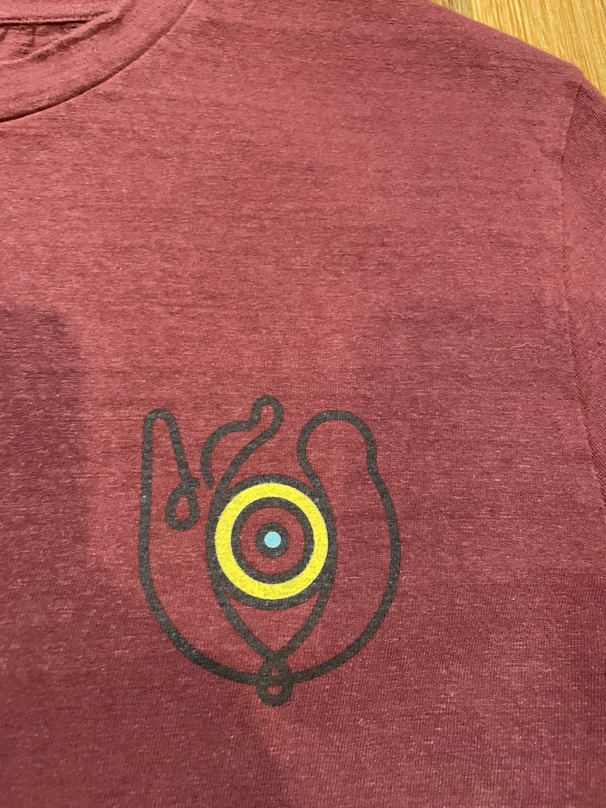 Loewe ELN Eye Maroon Longsleeve Tee Size US L / EU 52-54 / 3 - 3 Thumbnail