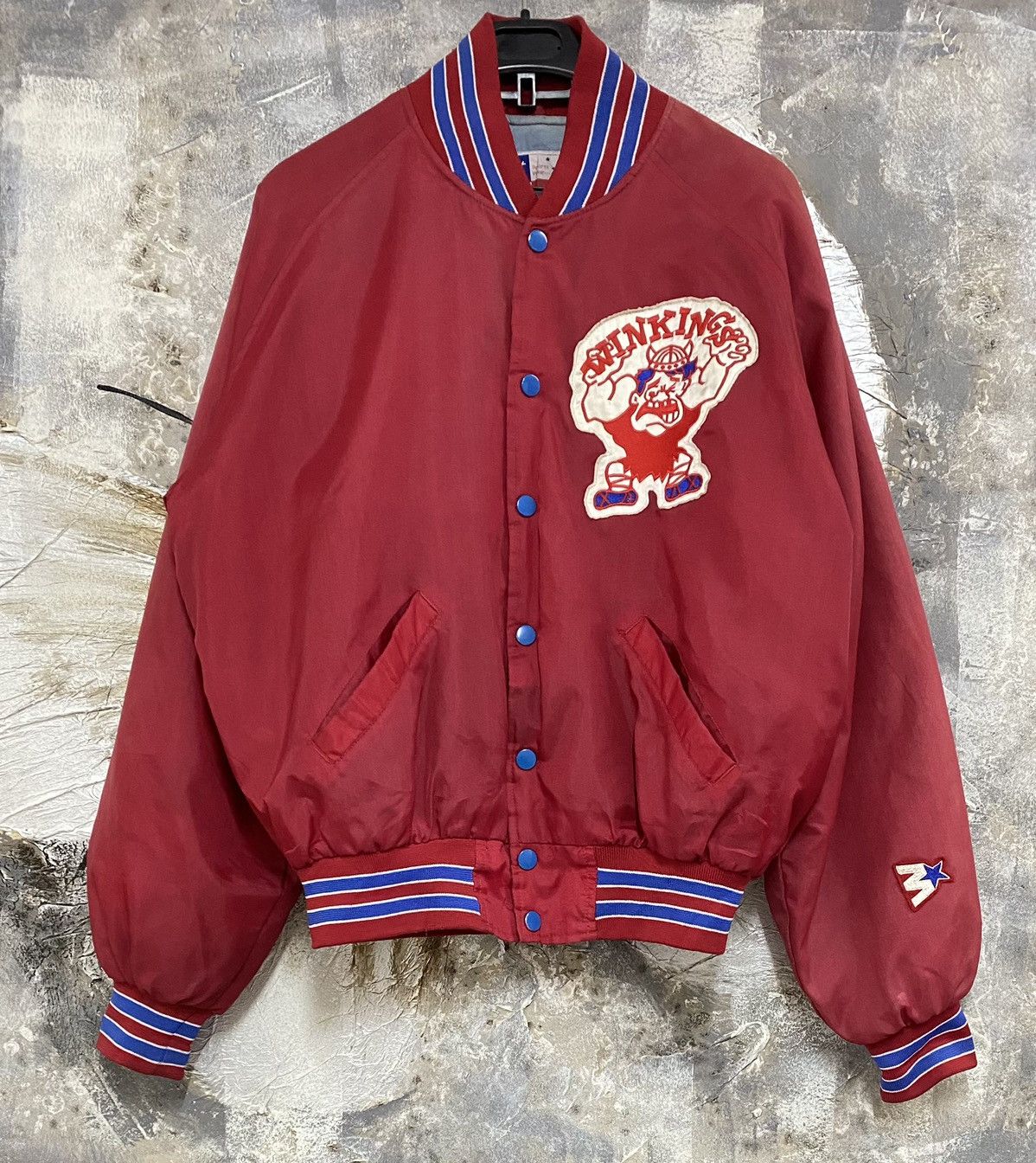 Vintage Hartfood Winkings State Champions 1987 Stadium Jacket Size US S / EU 44-46 / 1 - 1 Thumbnail