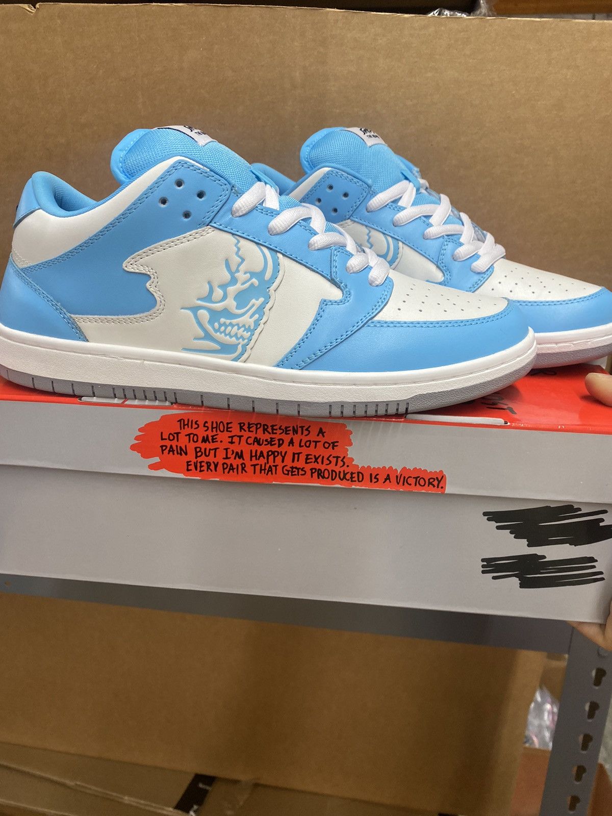 Warren Lotas Electric Blue sneakers