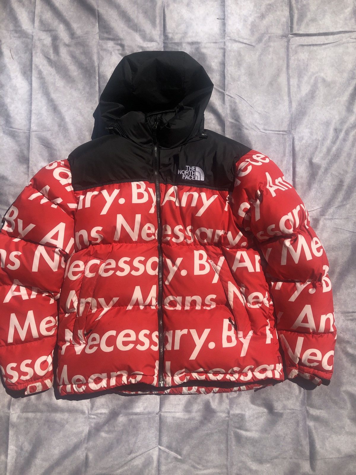 Supreme The North Face By Any Means Necessary Nuptse Jacket | Grailed