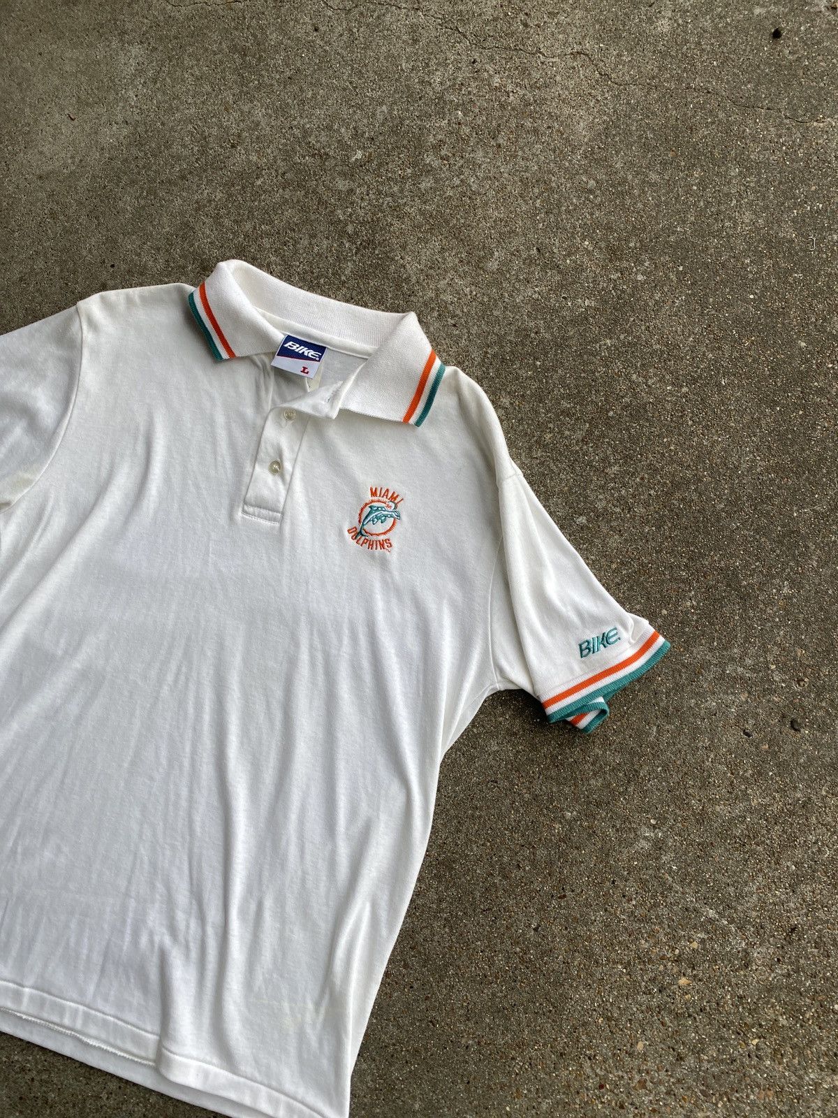 Vintage 90s Miami Dolphins Polo USA Made | Grailed