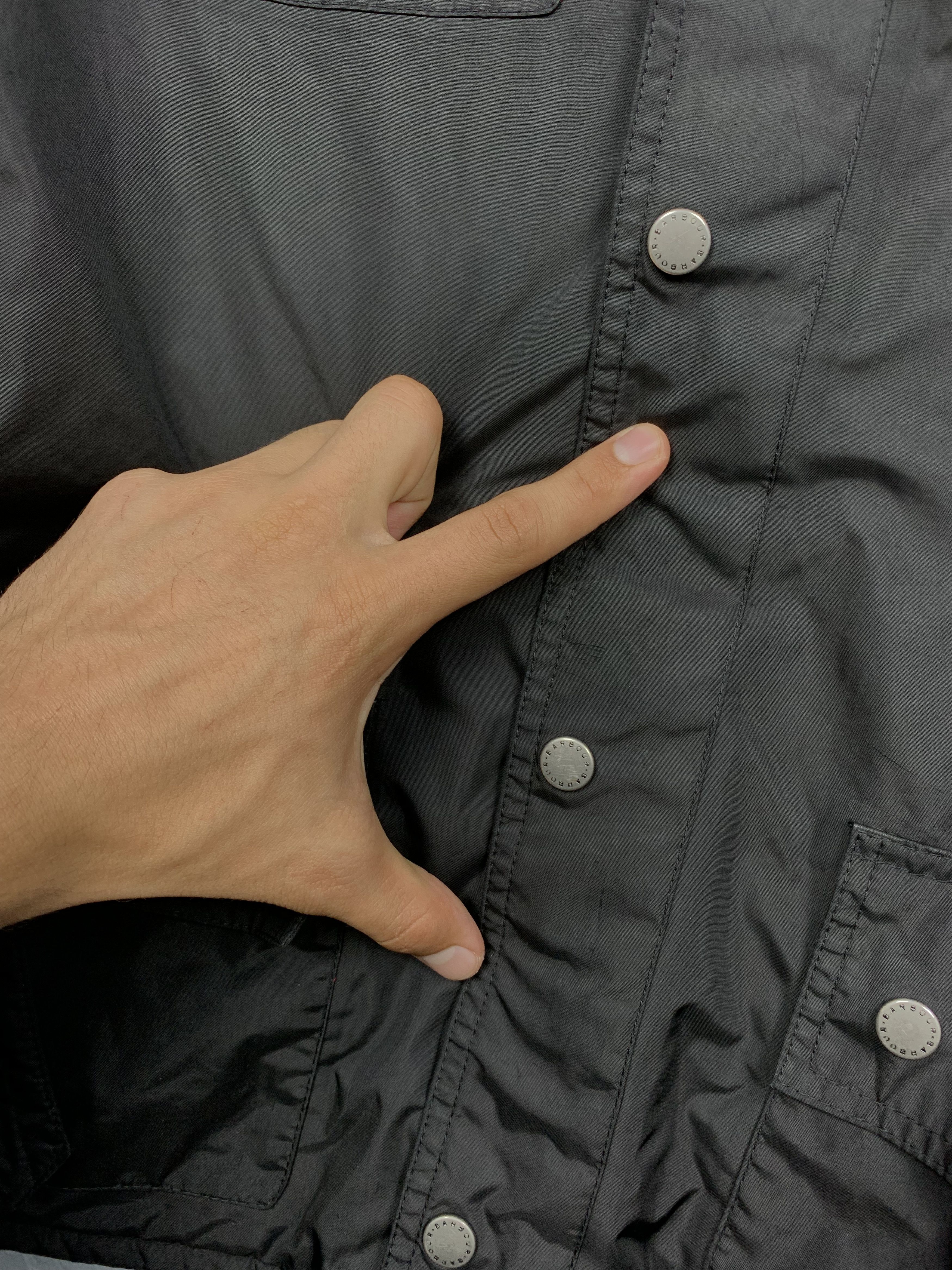 Barbour × Vintage Barbour International Nylon Jacket Size US S / EU 44-46 / 1 - 5 Thumbnail