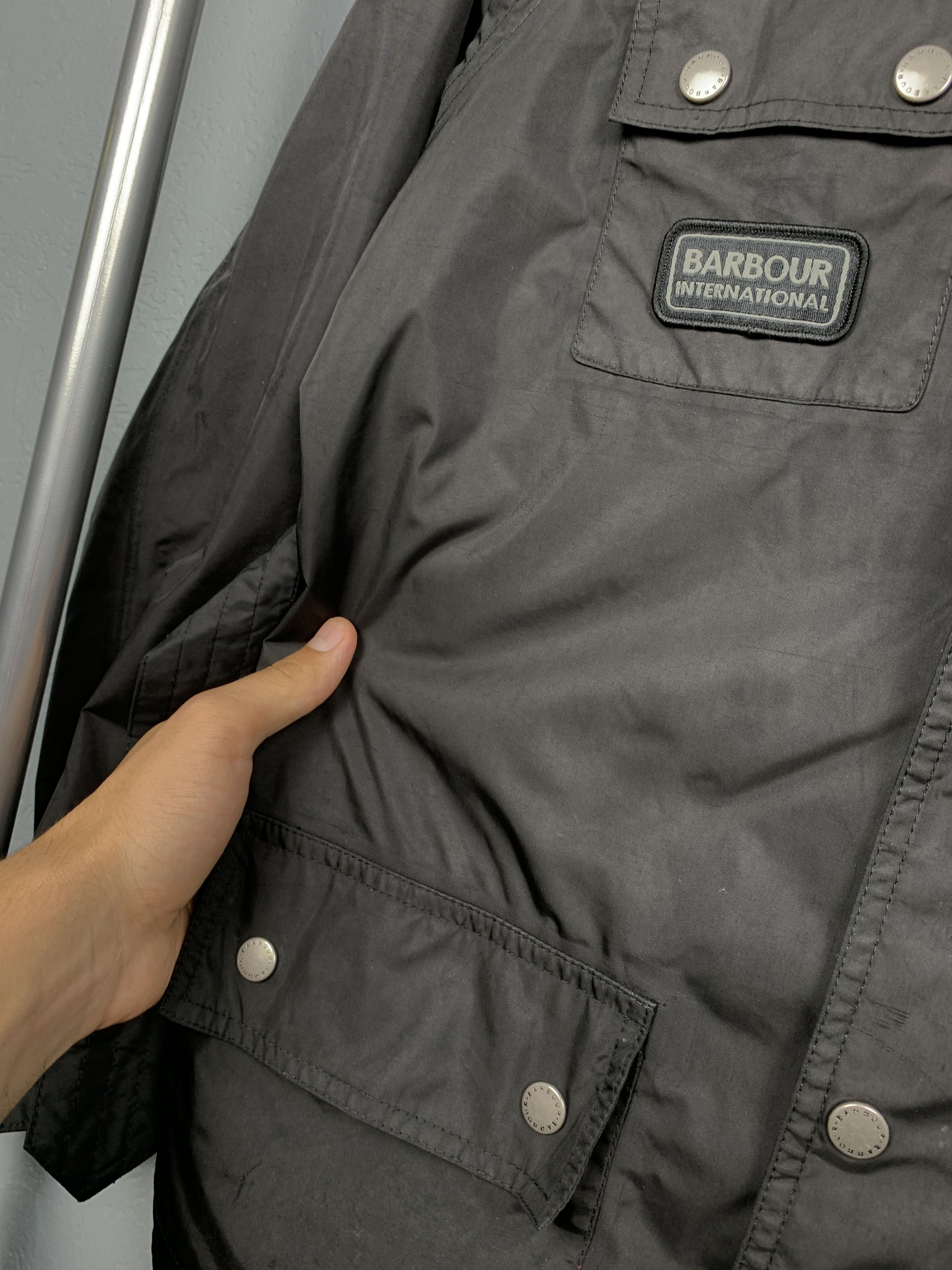 Barbour × Vintage Barbour International Nylon Jacket Size US S / EU 44-46 / 1 - 6 Thumbnail