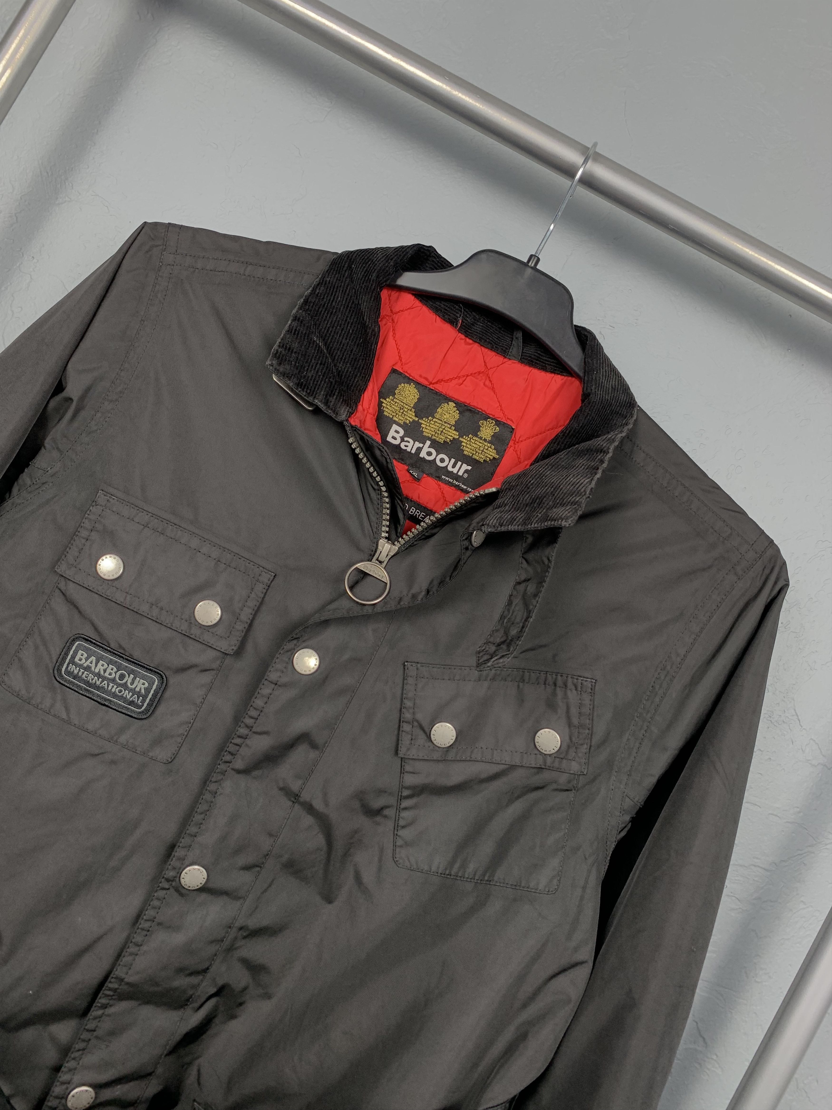 Barbour × Vintage Barbour International Nylon Jacket Size US S / EU 44-46 / 1 - 2 Thumbnail