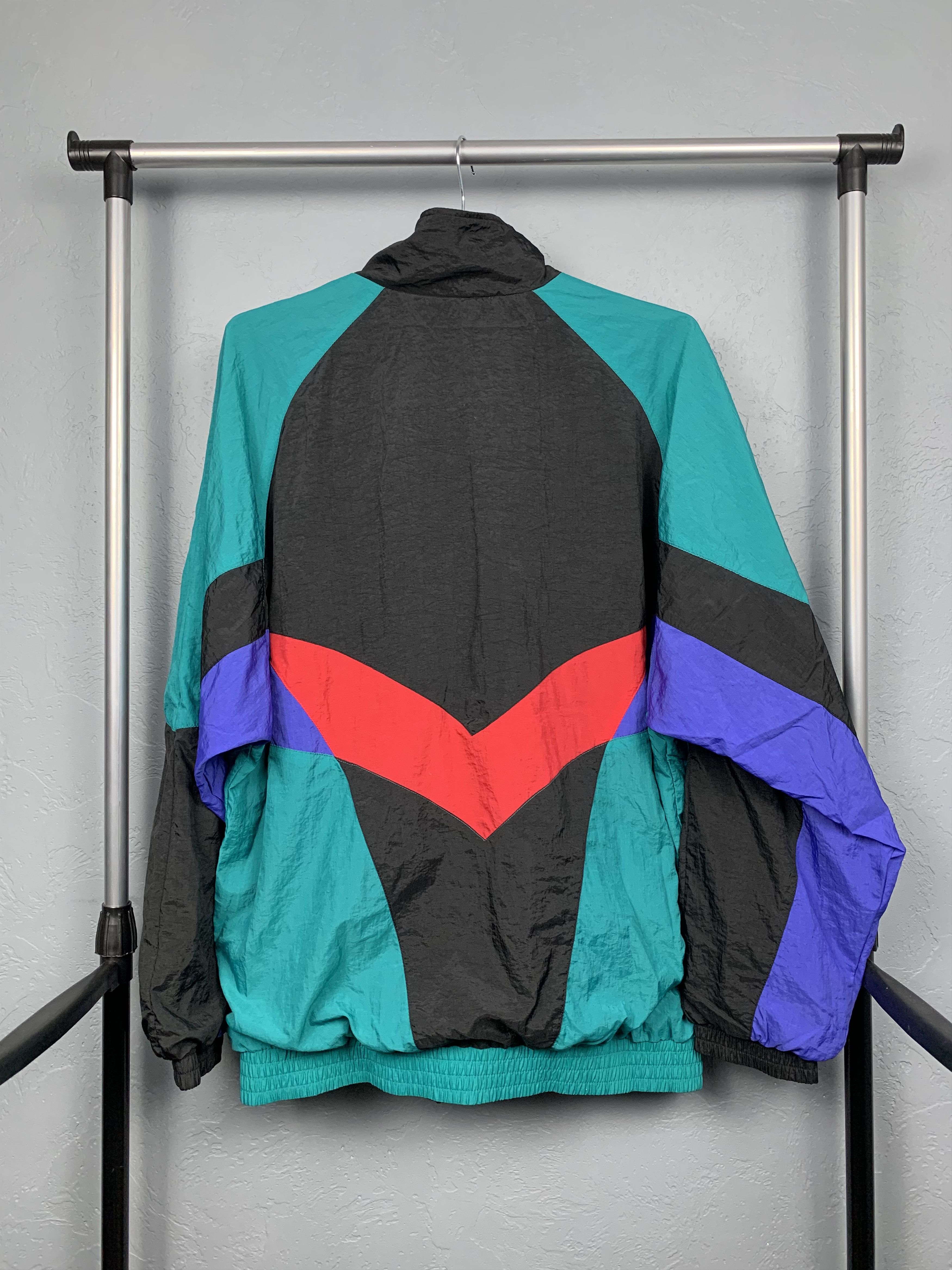 Adidas Adidas Vintage Mens Nylon Track Top Jacket Size US L / EU 52-54 / 3 - 5 Thumbnail