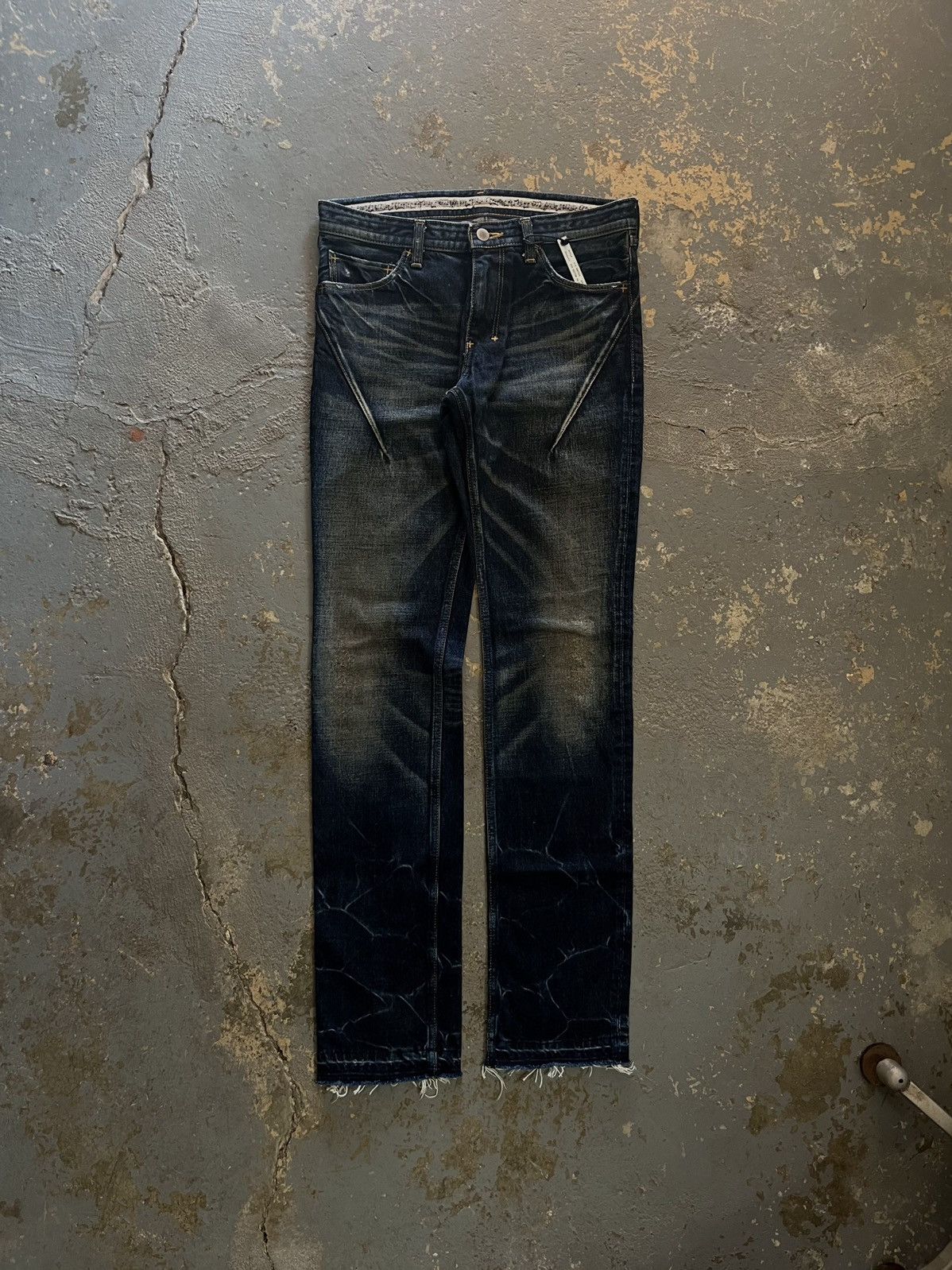 Number (N)ine SS08 “Birds” Crying Heart Pain Denim | Grailed