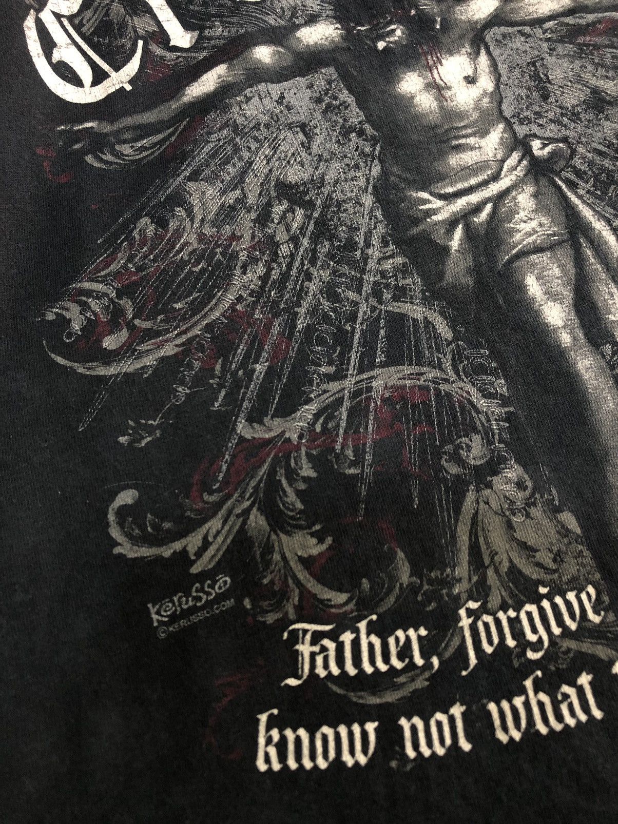 Affliction ❌🔥LAST DROP🔥❌ Y2K JESUS CRUCIFIED SHIRT WITH BIG LOGO Size US L / EU 52-54 / 3 - 6 Thumbnail