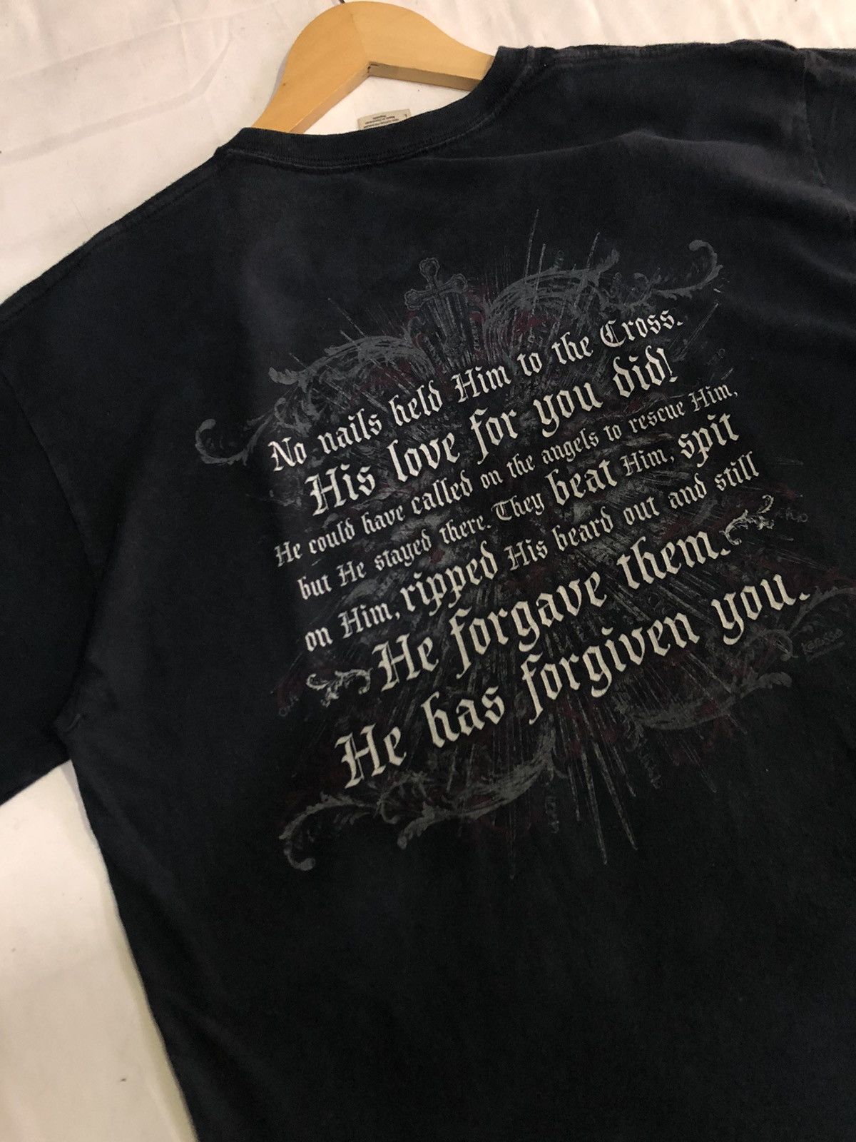 Affliction ❌🔥LAST DROP🔥❌ Y2K JESUS CRUCIFIED SHIRT WITH BIG LOGO Size US L / EU 52-54 / 3 - 12 Thumbnail