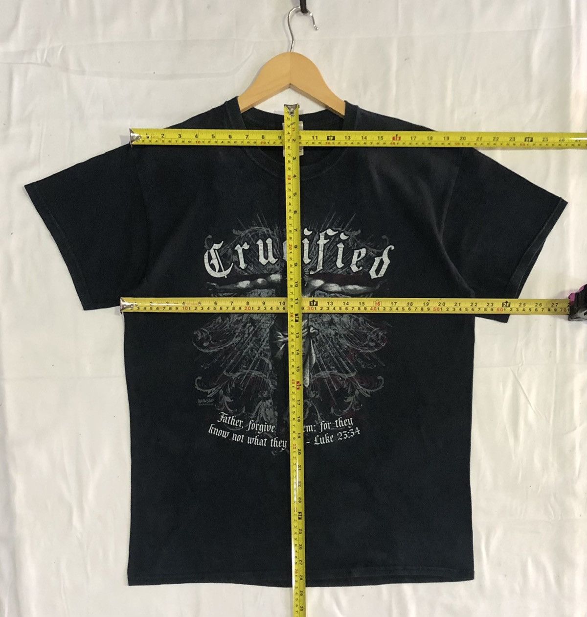 Affliction ❌🔥LAST DROP🔥❌ Y2K JESUS CRUCIFIED SHIRT WITH BIG LOGO Size US L / EU 52-54 / 3 - 15 Thumbnail