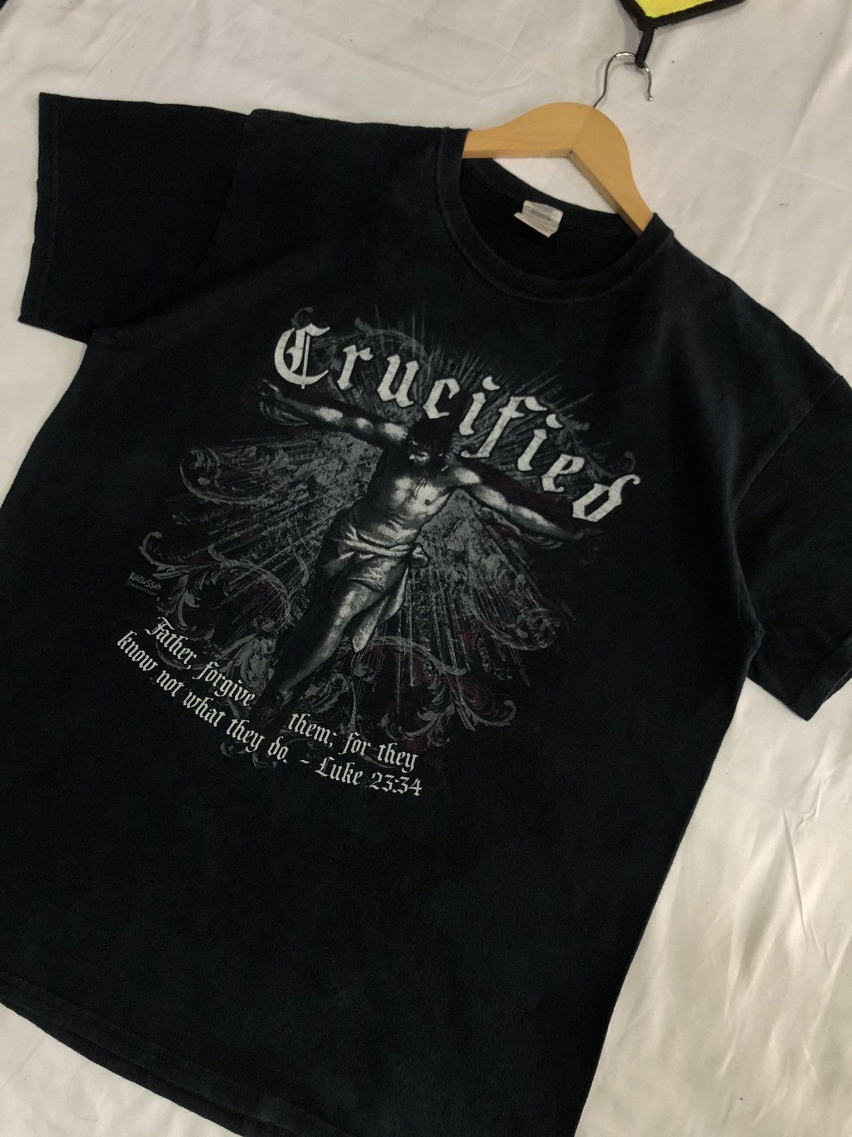Affliction ❌🔥LAST DROP🔥❌ Y2K JESUS CRUCIFIED SHIRT WITH BIG LOGO Size US L / EU 52-54 / 3 - 3 Thumbnail