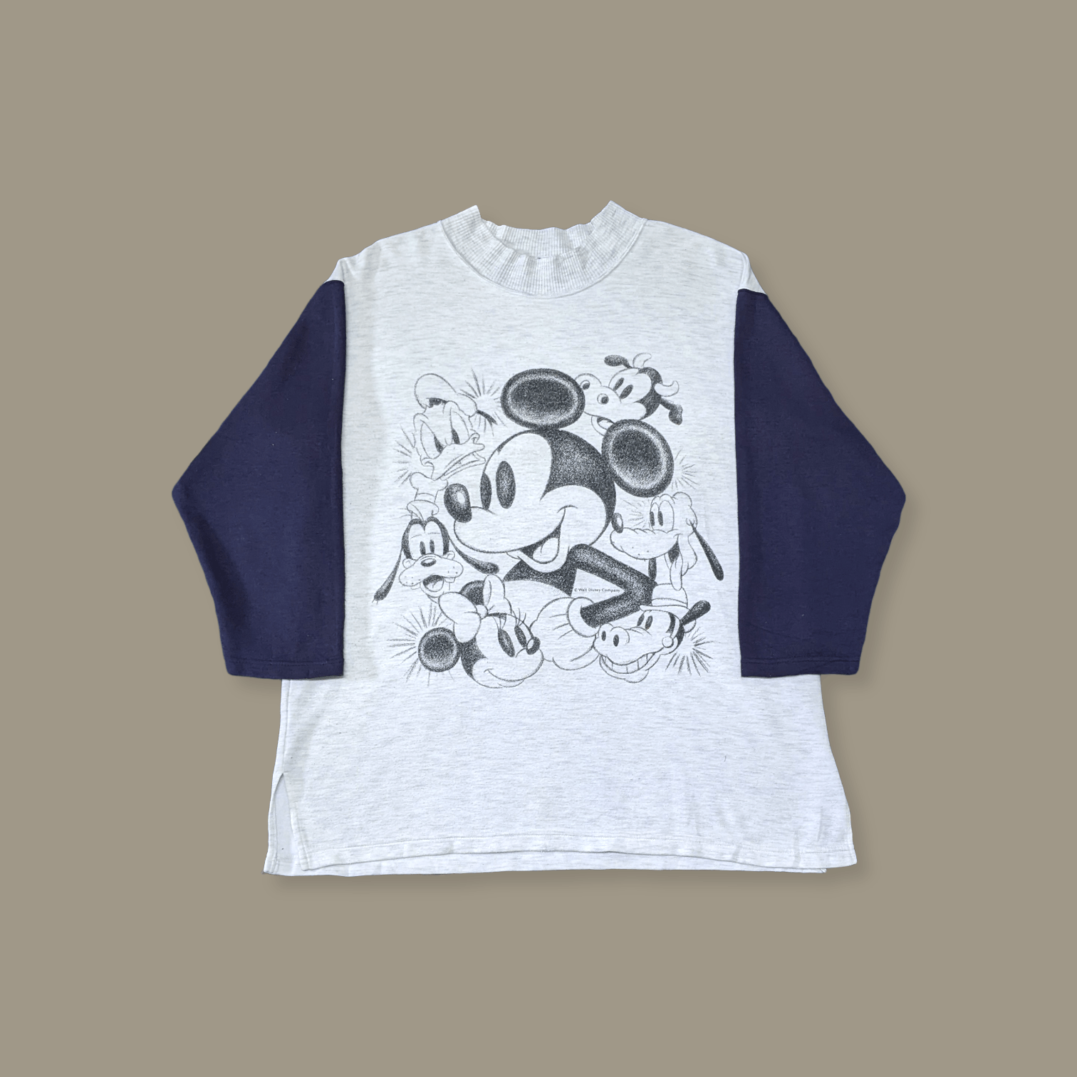 Disney × Vintage Vintage 90s Dia Club Disney Character Pullover Sweatshirt Size US L / EU 52-54 / 3 - 1 Thumbnail