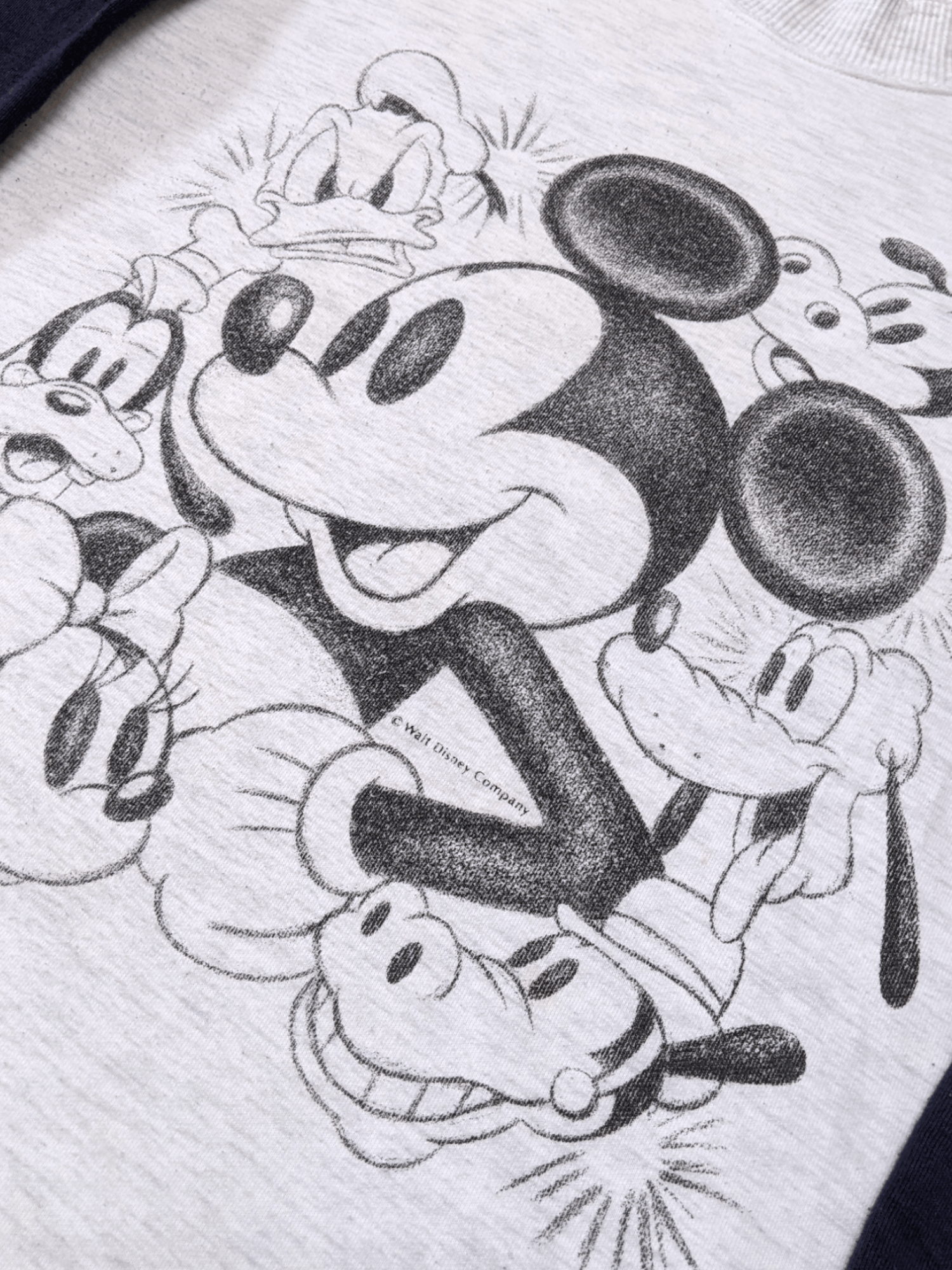 Disney × Vintage Vintage 90s Dia Club Disney Character Pullover Sweatshirt Size US L / EU 52-54 / 3 - 4 Thumbnail
