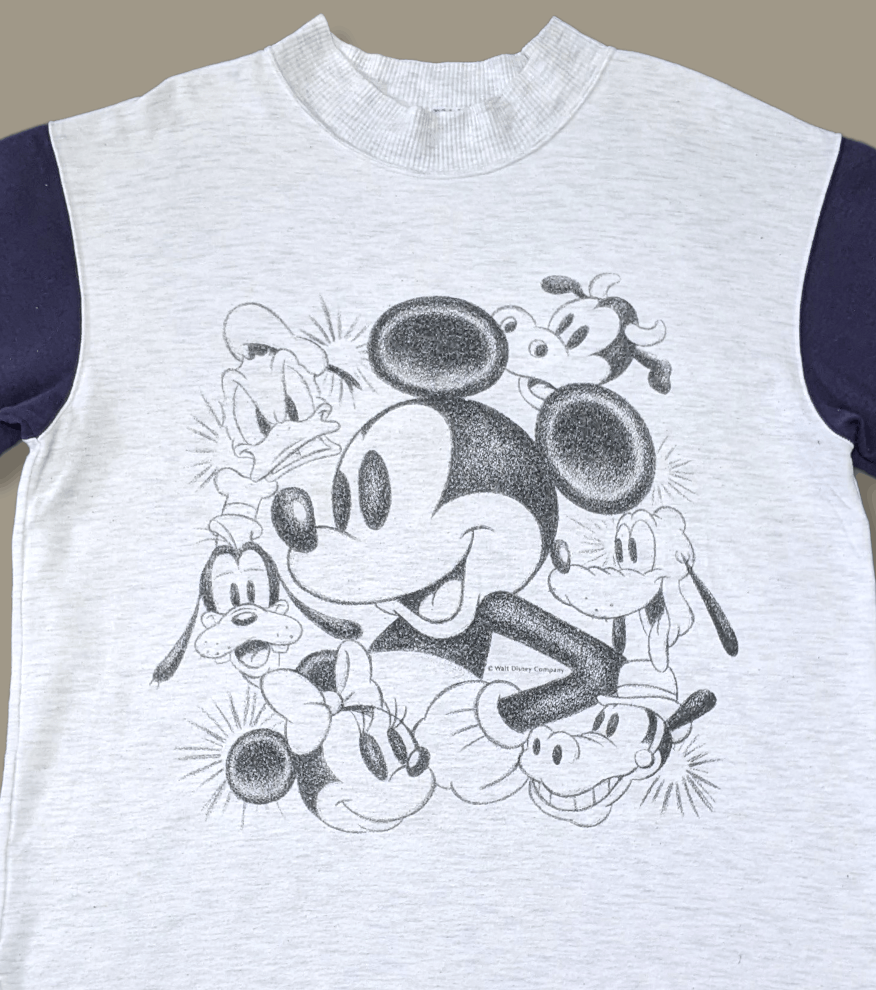 Disney × Vintage Vintage 90s Dia Club Disney Character Pullover Sweatshirt Size US L / EU 52-54 / 3 - 5 Thumbnail