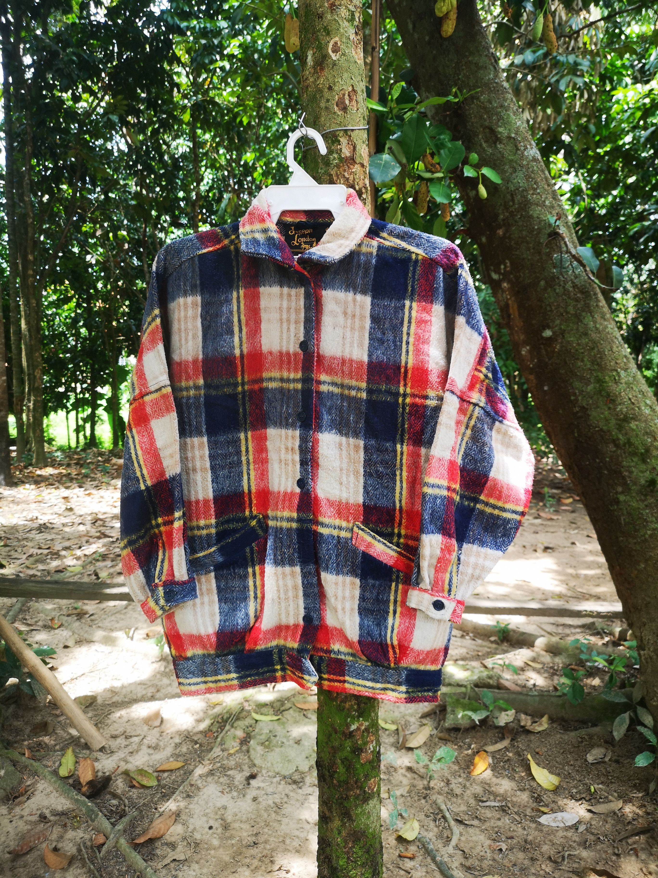 Designer × Japanese Brand × Vintage Joseph London Indigo Button Up jacket Size M / US 6-8 / IT 42-44 - 1 Thumbnail