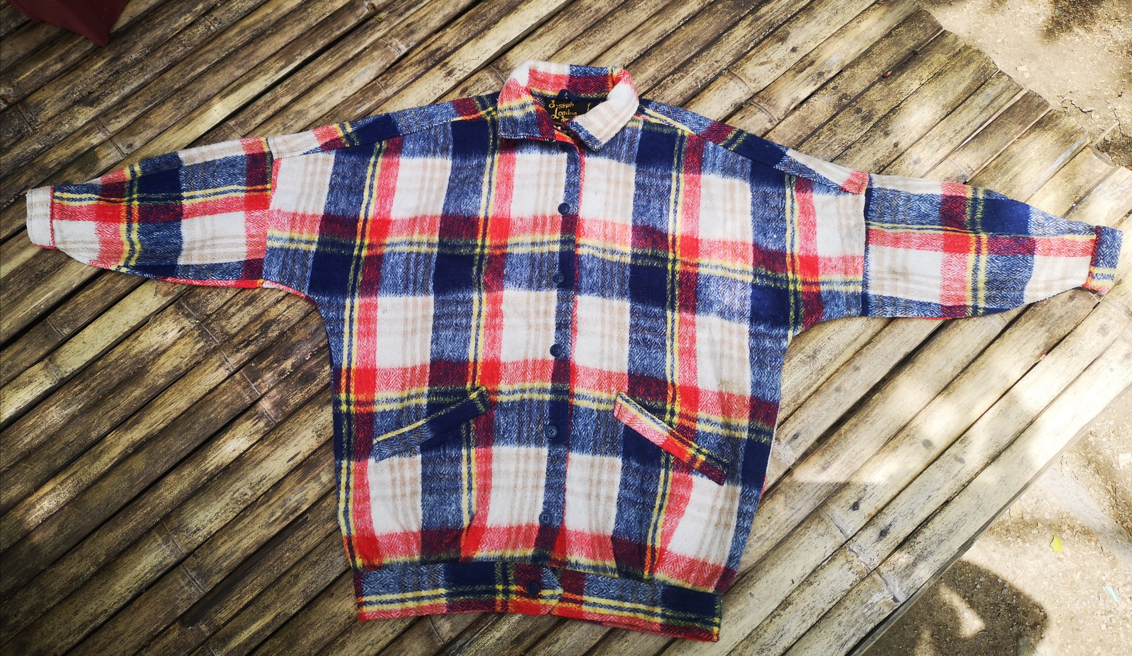 Designer × Japanese Brand × Vintage Joseph London Indigo Button Up jacket Size M / US 6-8 / IT 42-44 - 3 Thumbnail