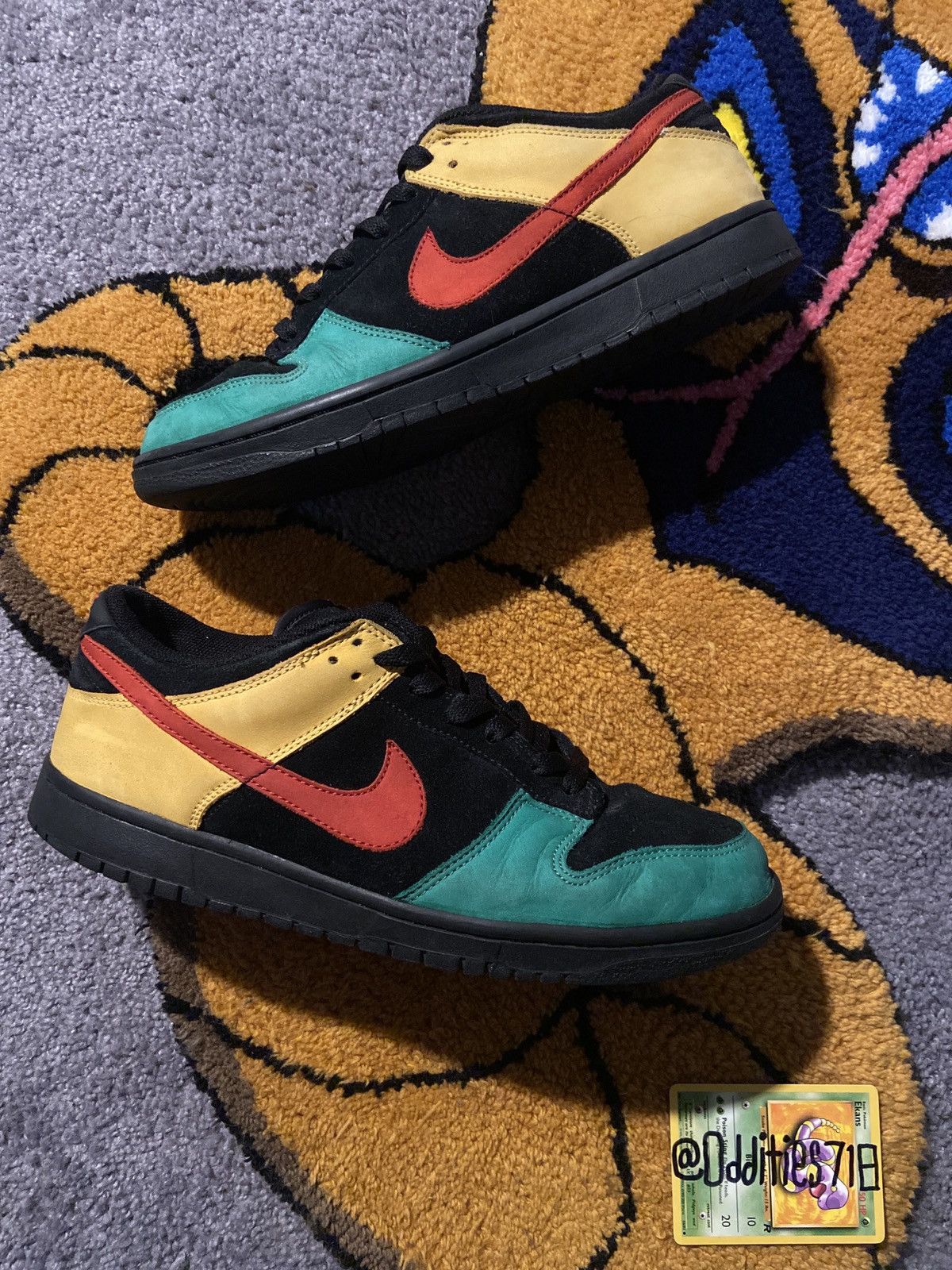 Nike ‘05 Nike Dunk Low CL ‘Journeys Rasta’ | Grailed