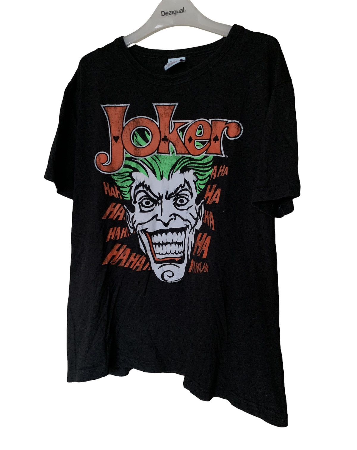 DC Comics Vintage Joker rare print t-shirt tee 2000’s movie comics Size US XL / EU 56 / 4 - 2 Thumbnail