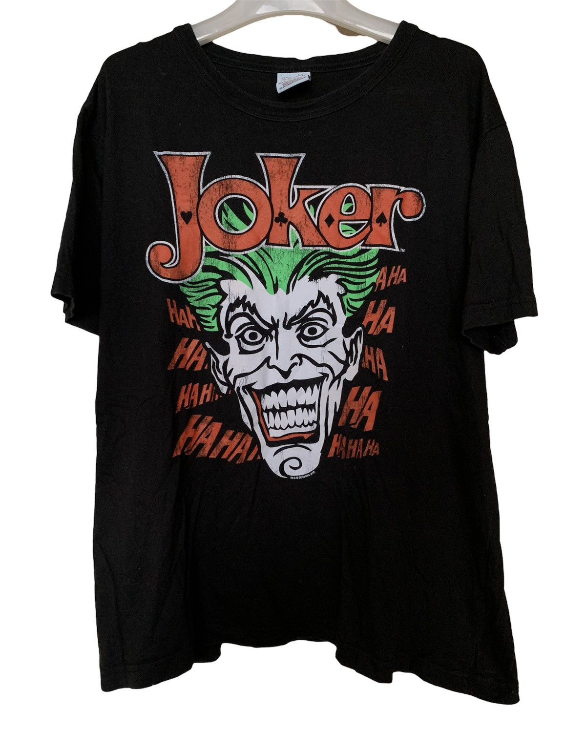 DC Comics Vintage Joker rare print t-shirt tee 2000’s movie comics Size US XL / EU 56 / 4 - 1 Thumbnail