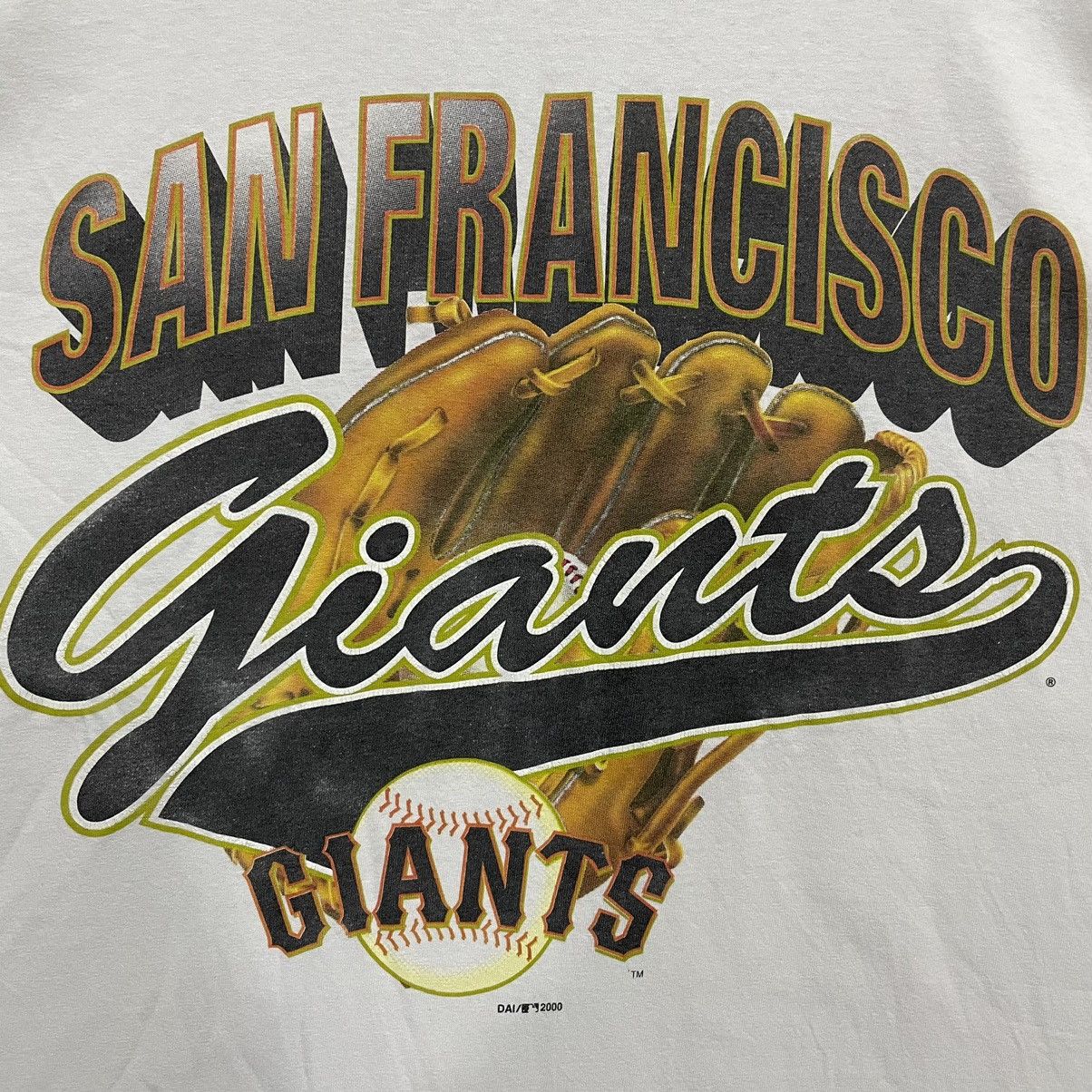 American Giant × Majestic × Vintage Vintage y2k San Francisco Giants Size US XL / EU 56 / 4 - 2 Thumbnail