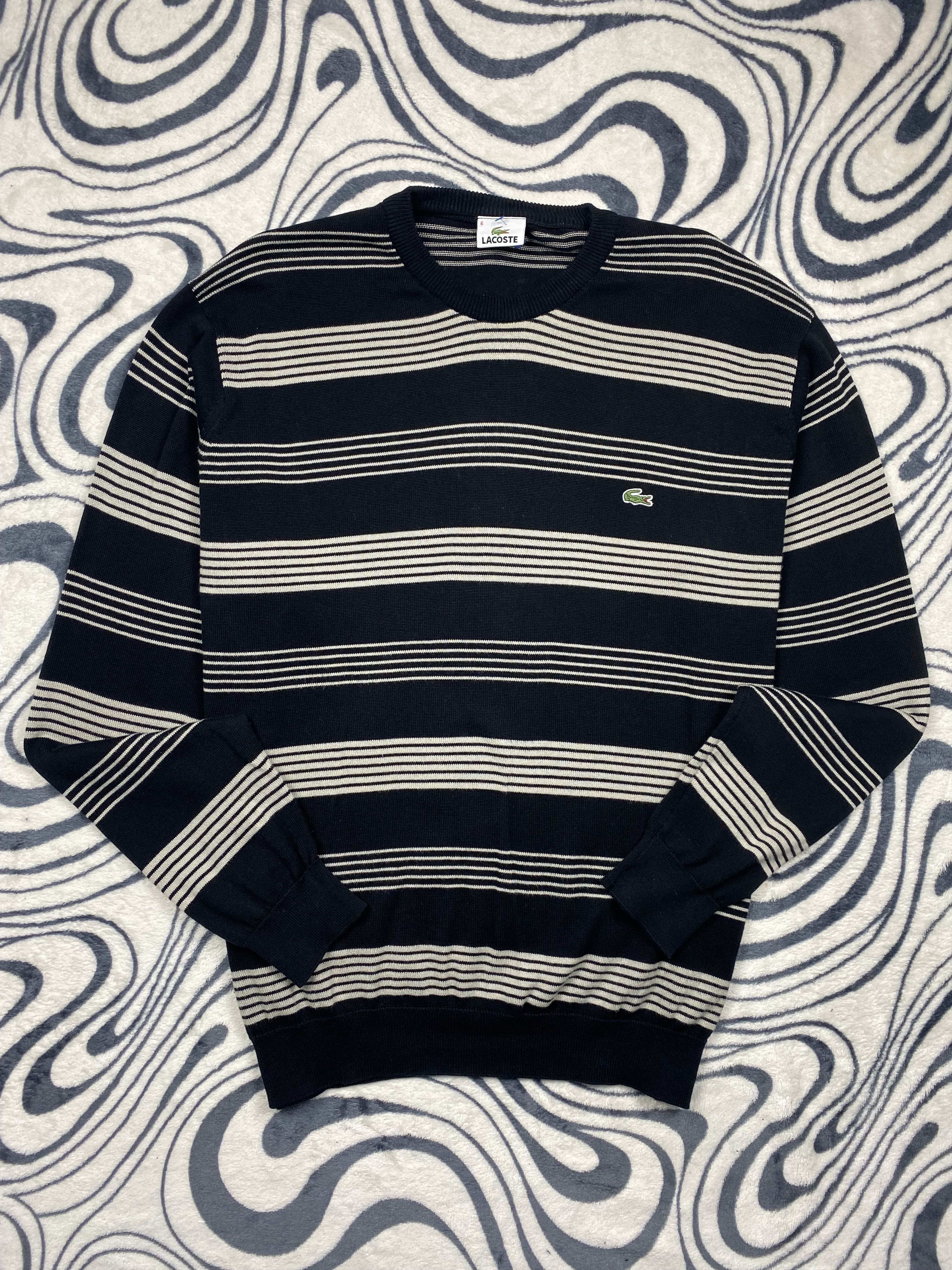 Lacoste × Vintage Lacoste Mens Knit Sweater Knitwear Size US XL / EU 56 / 4 - 1 Thumbnail