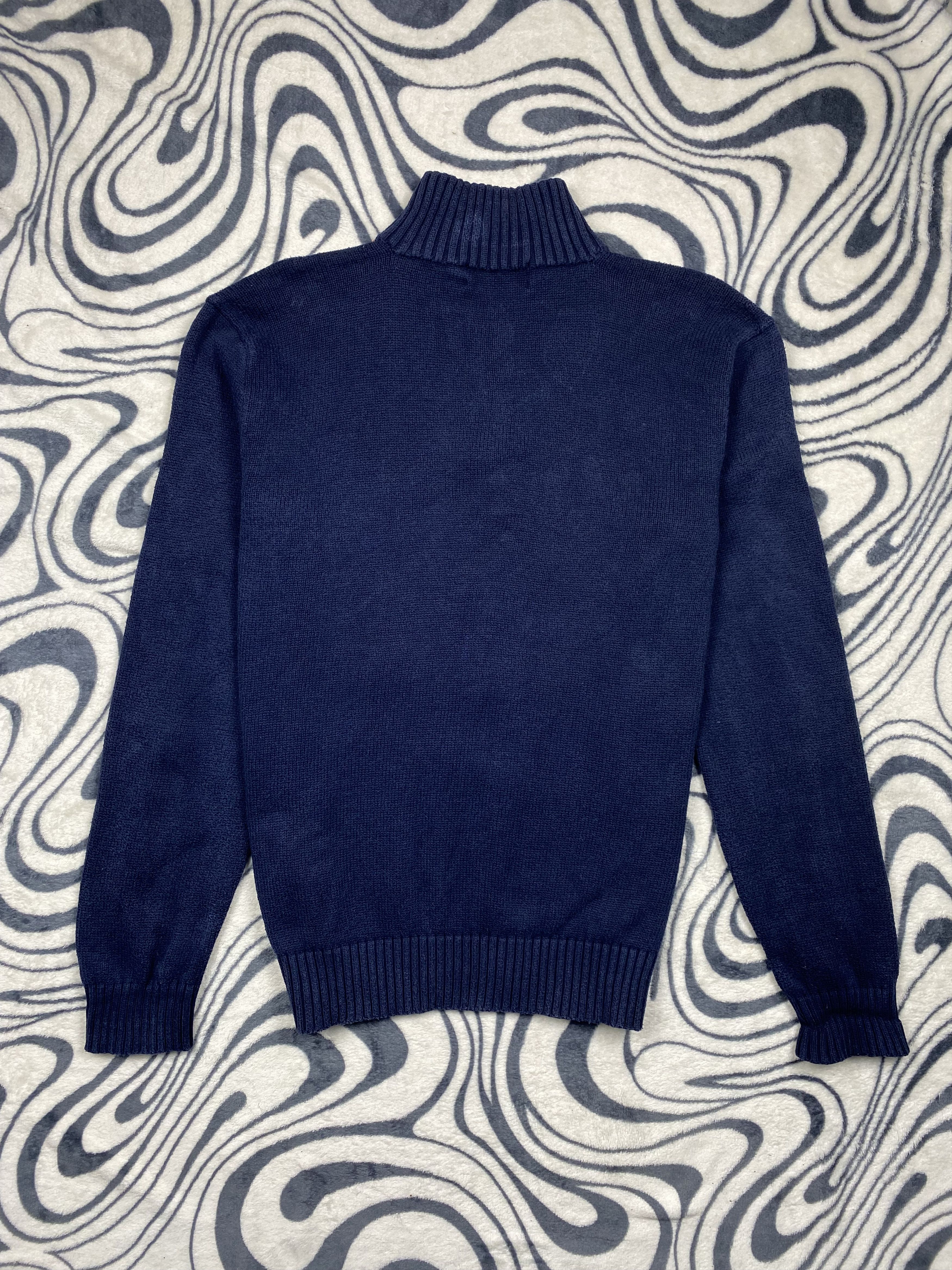 Polo Ralph Lauren Polo Ralph Lauren Mens Knit Quarter Zip Sweater Knitwear Size US S / EU 44-46 / 1 - 7 Thumbnail