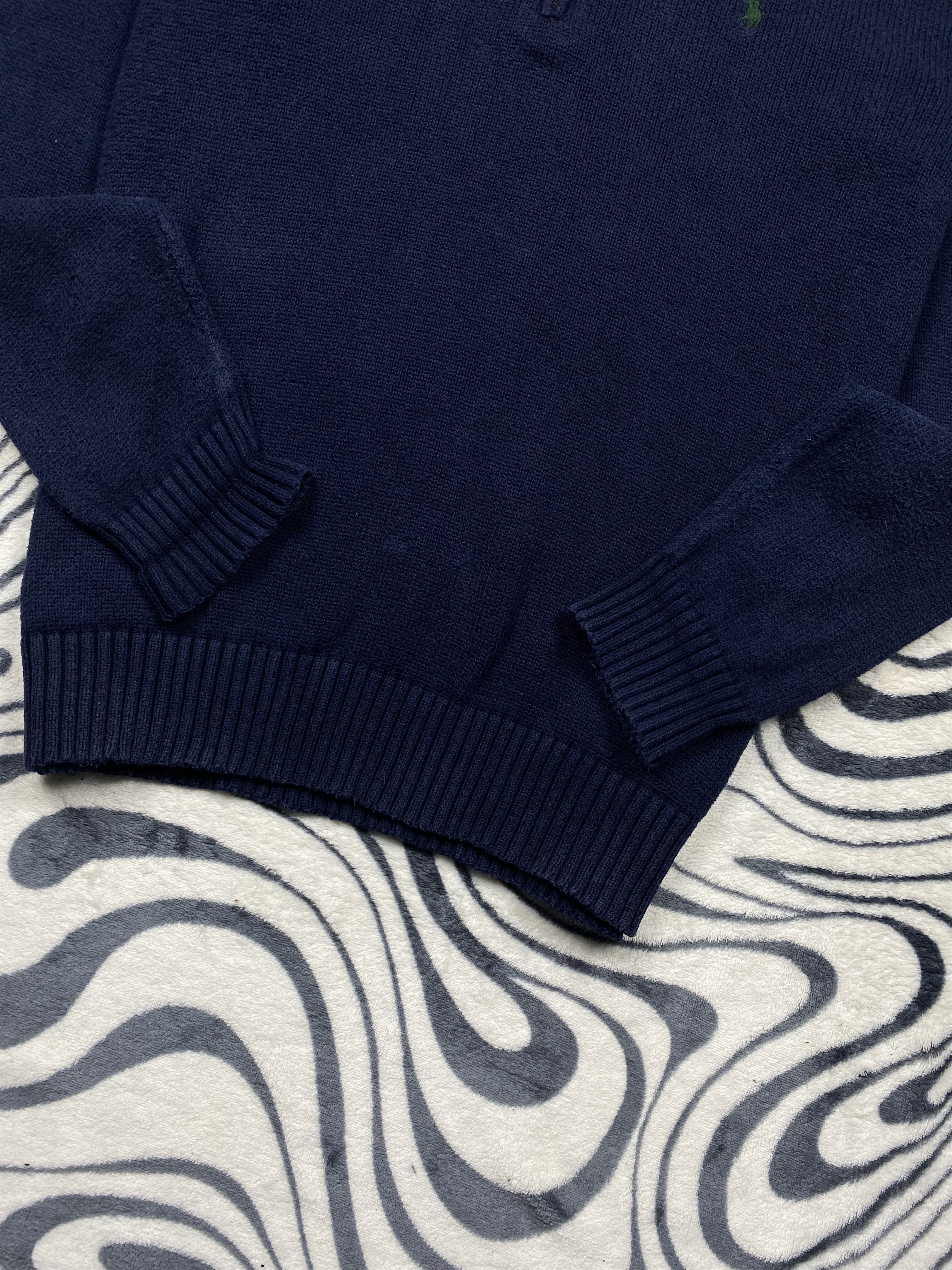 Polo Ralph Lauren Polo Ralph Lauren Mens Knit Quarter Zip Sweater Knitwear Size US S / EU 44-46 / 1 - 3 Thumbnail