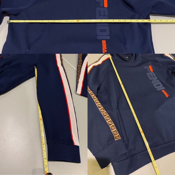 Fendi Navy Blue Joggers main image 1