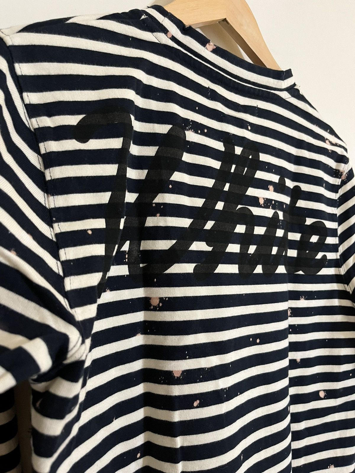 Off-White Off-White FW15 Distressed Striped Longsleeve Size US XS / EU 42 / 0 - 2 Thumbnail