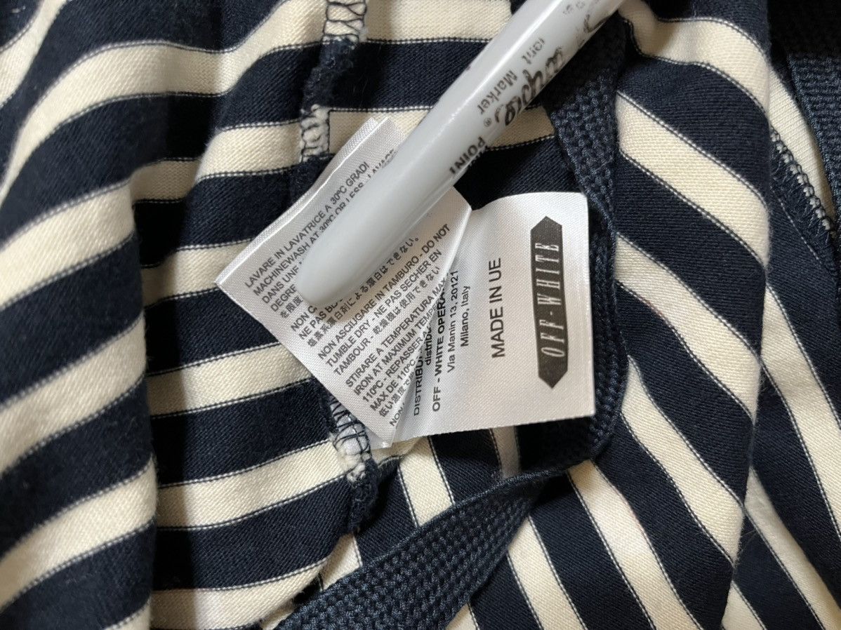 Off-White Off-White FW15 Distressed Striped Longsleeve Size US XS / EU 42 / 0 - 9 Thumbnail