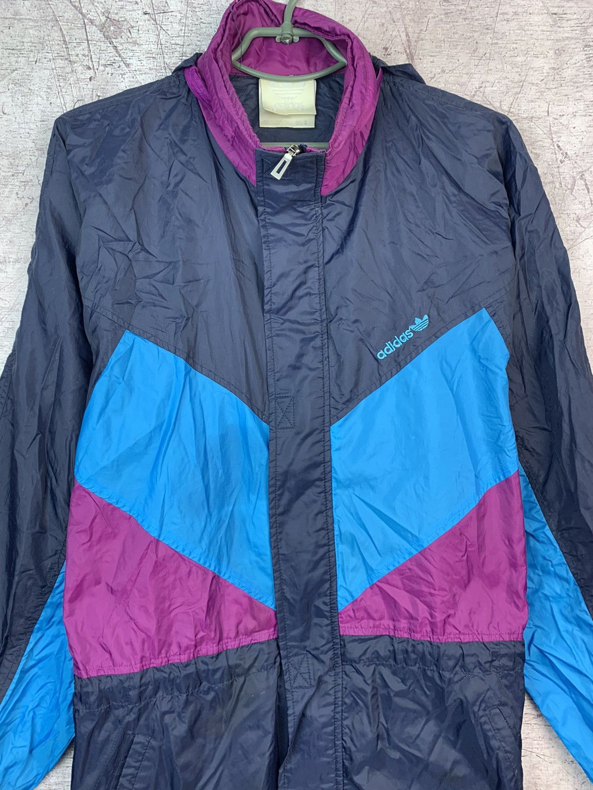 Adidas × Vintage Vintage Adidas Y2K Track Top Jacket Size US L / EU 52-54 / 3 - 3 Thumbnail