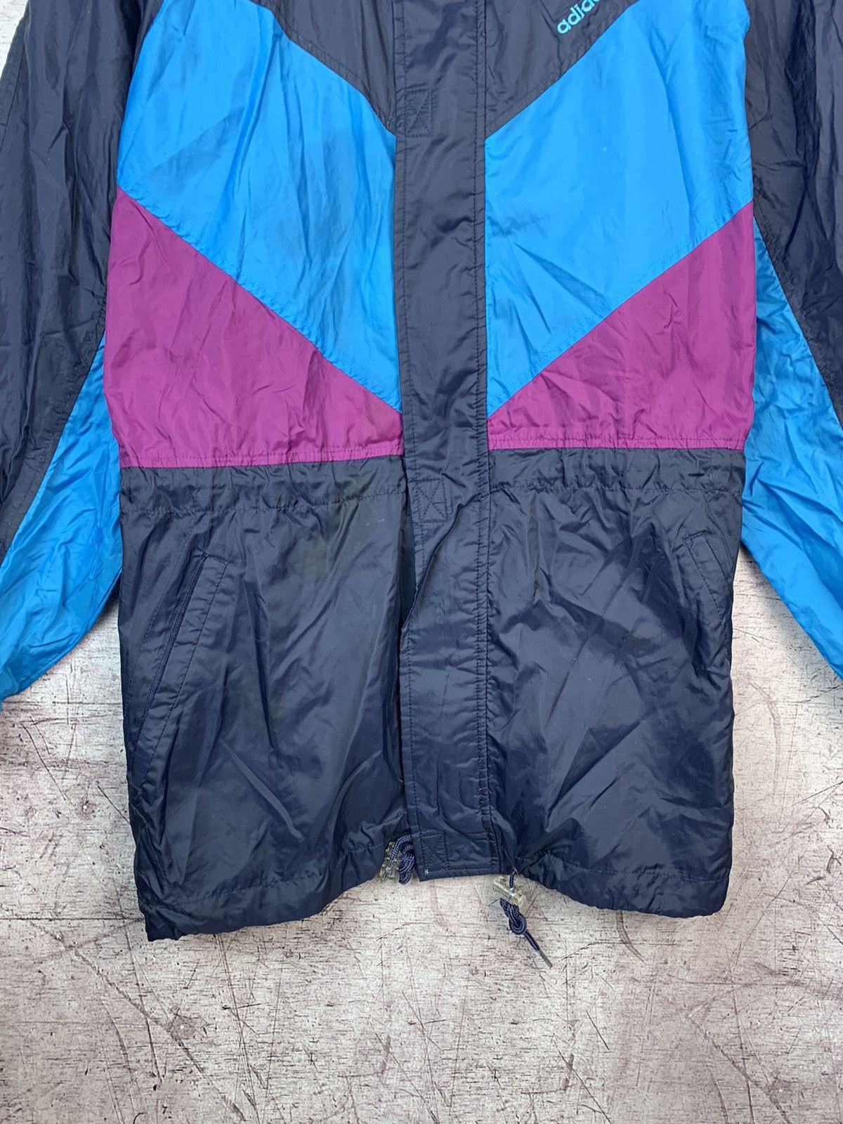 Adidas × Vintage Vintage Adidas Y2K Track Top Jacket Size US L / EU 52-54 / 3 - 4 Thumbnail