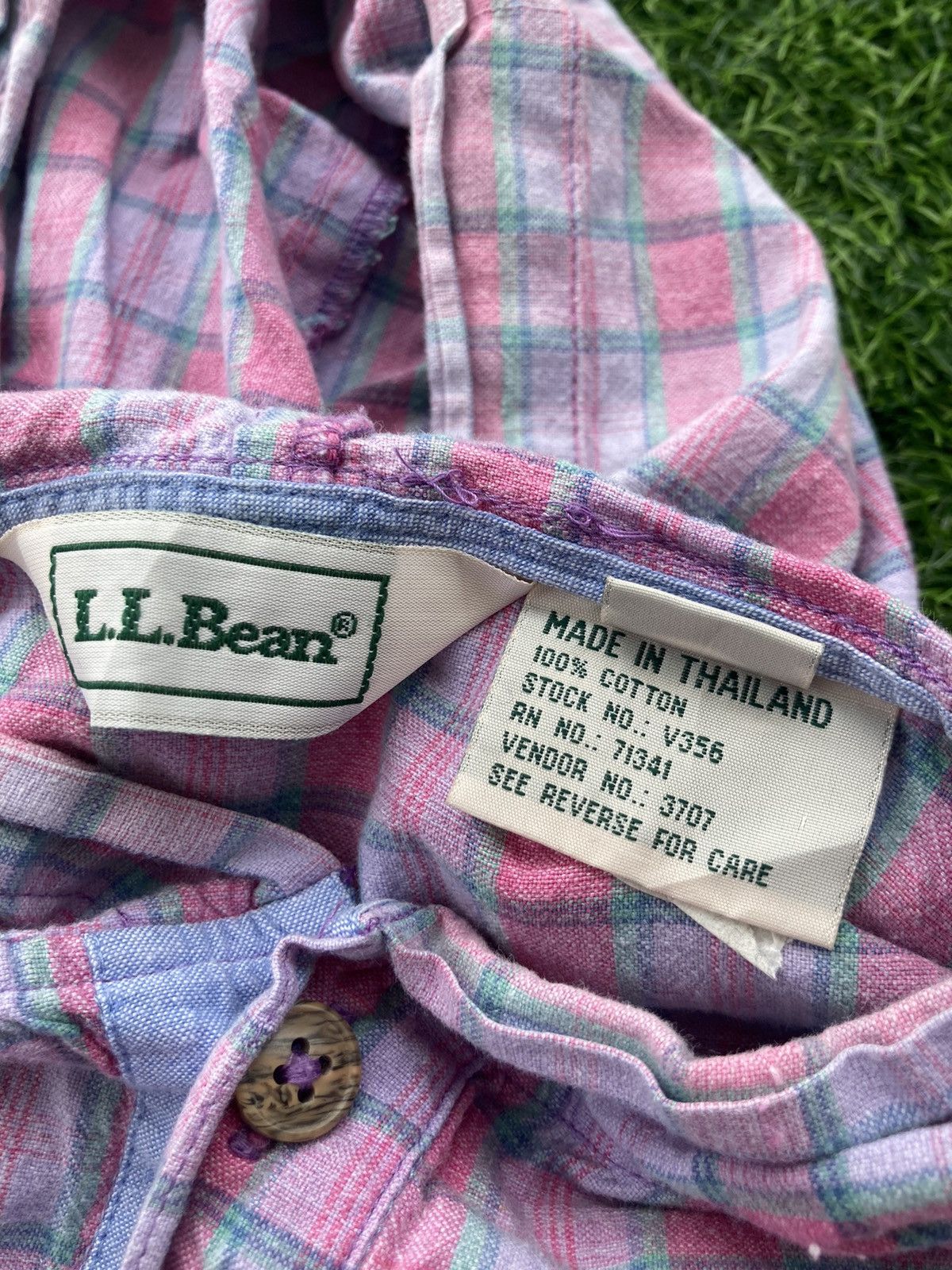 L.L. Bean L.L. BEAN HALF BUTTON CHECKERED HOODIE Size US M / EU 48-50 / 2 - 7 Thumbnail