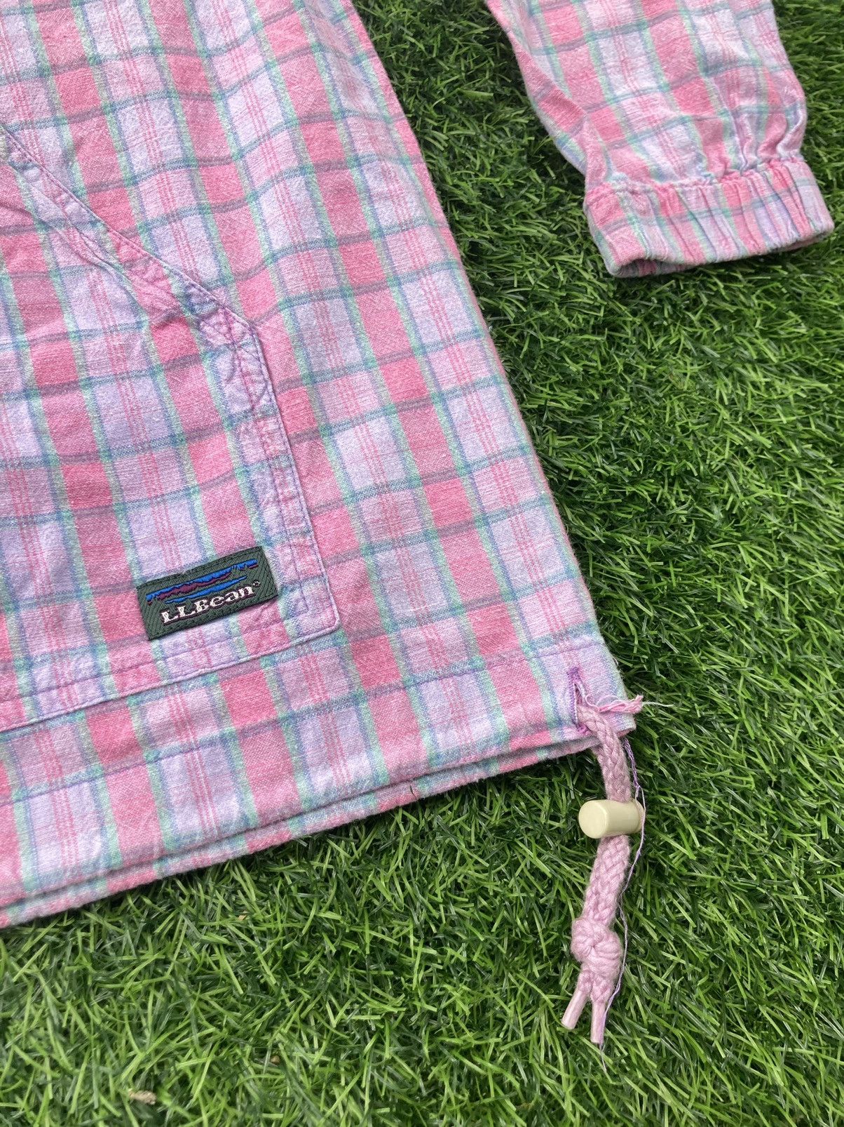 L.L. Bean L.L. BEAN HALF BUTTON CHECKERED HOODIE Size US M / EU 48-50 / 2 - 5 Thumbnail